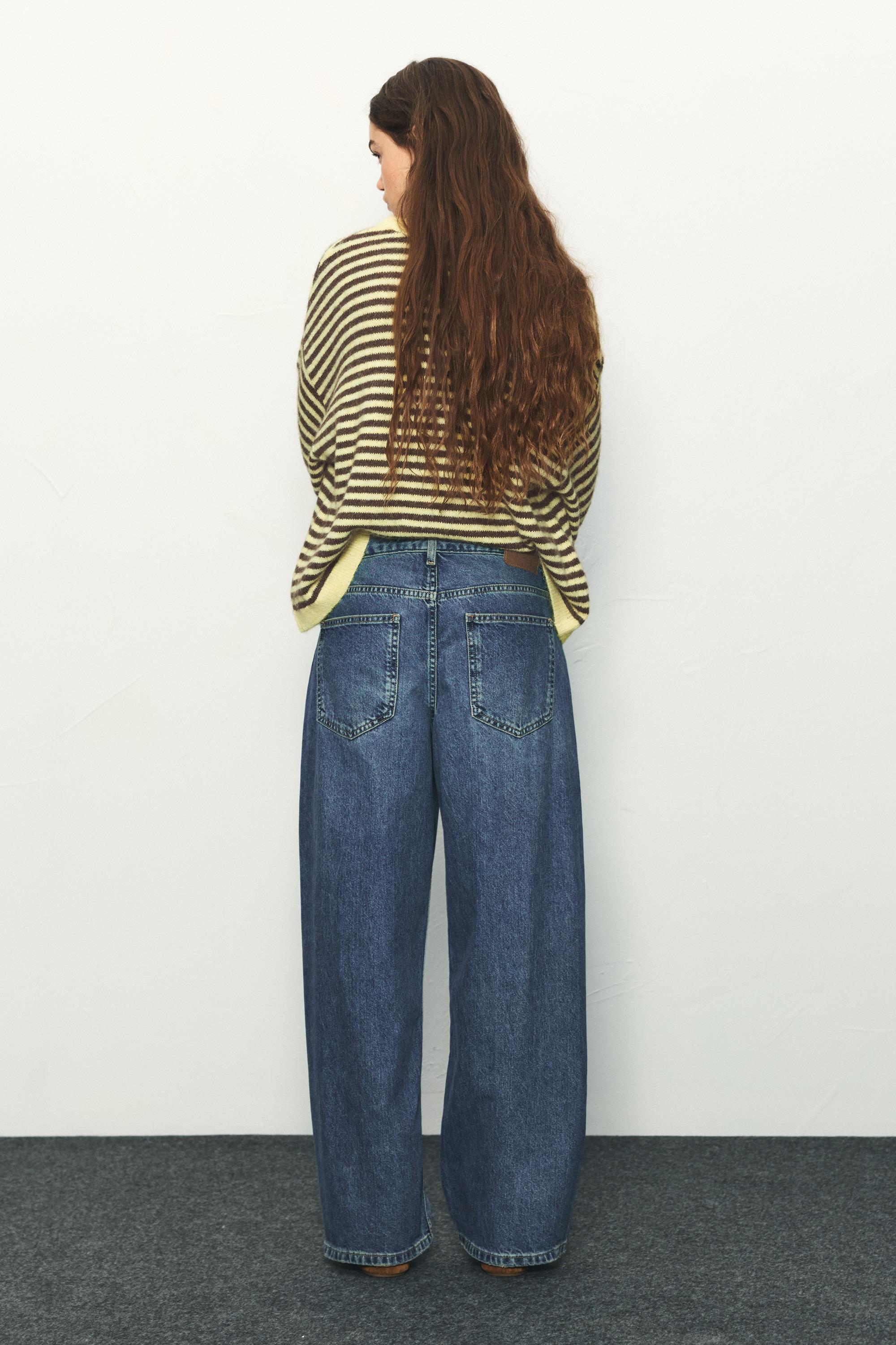 Düşük bel barrel jean - Görsel 22