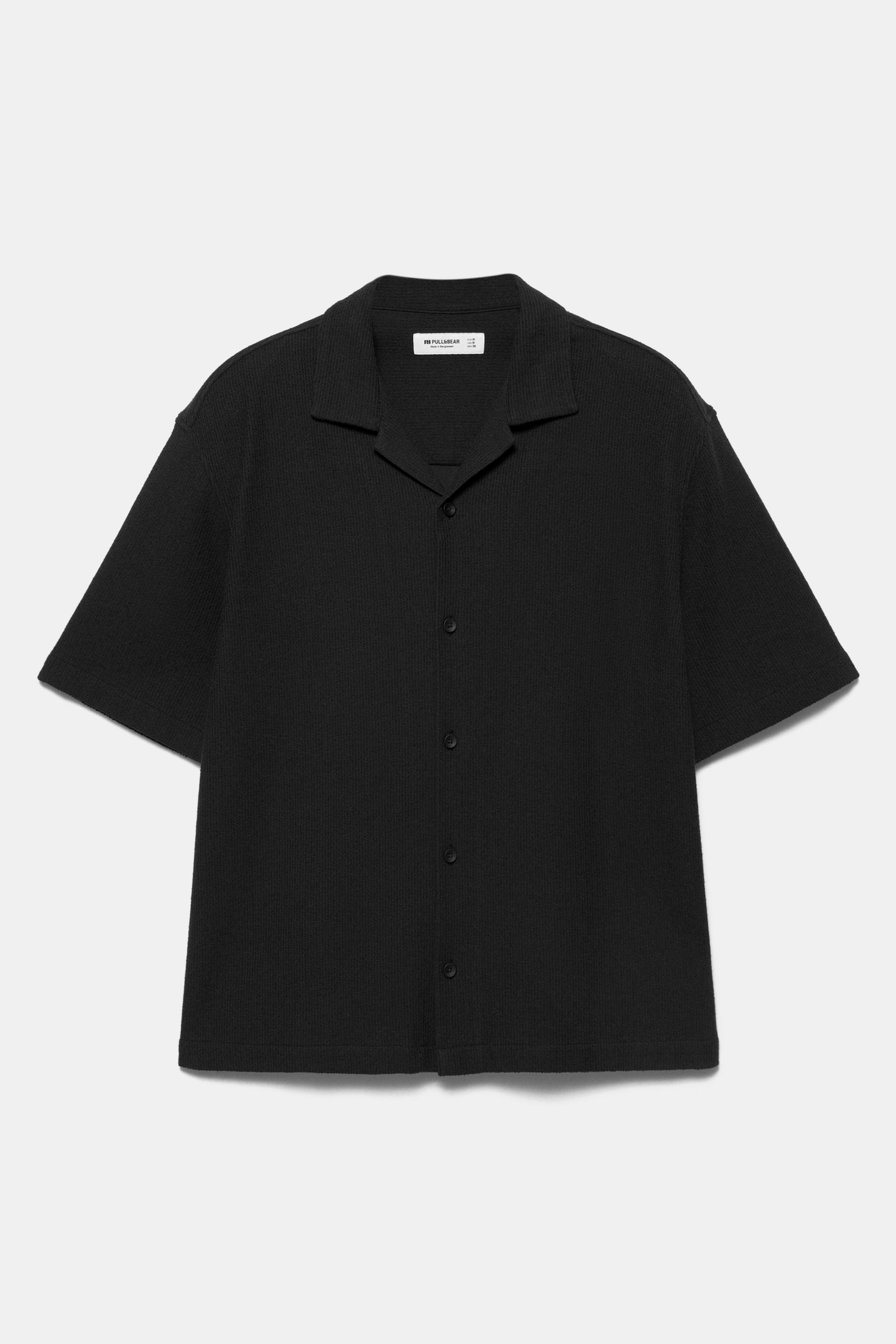 Kısa kollu havlu gömlek