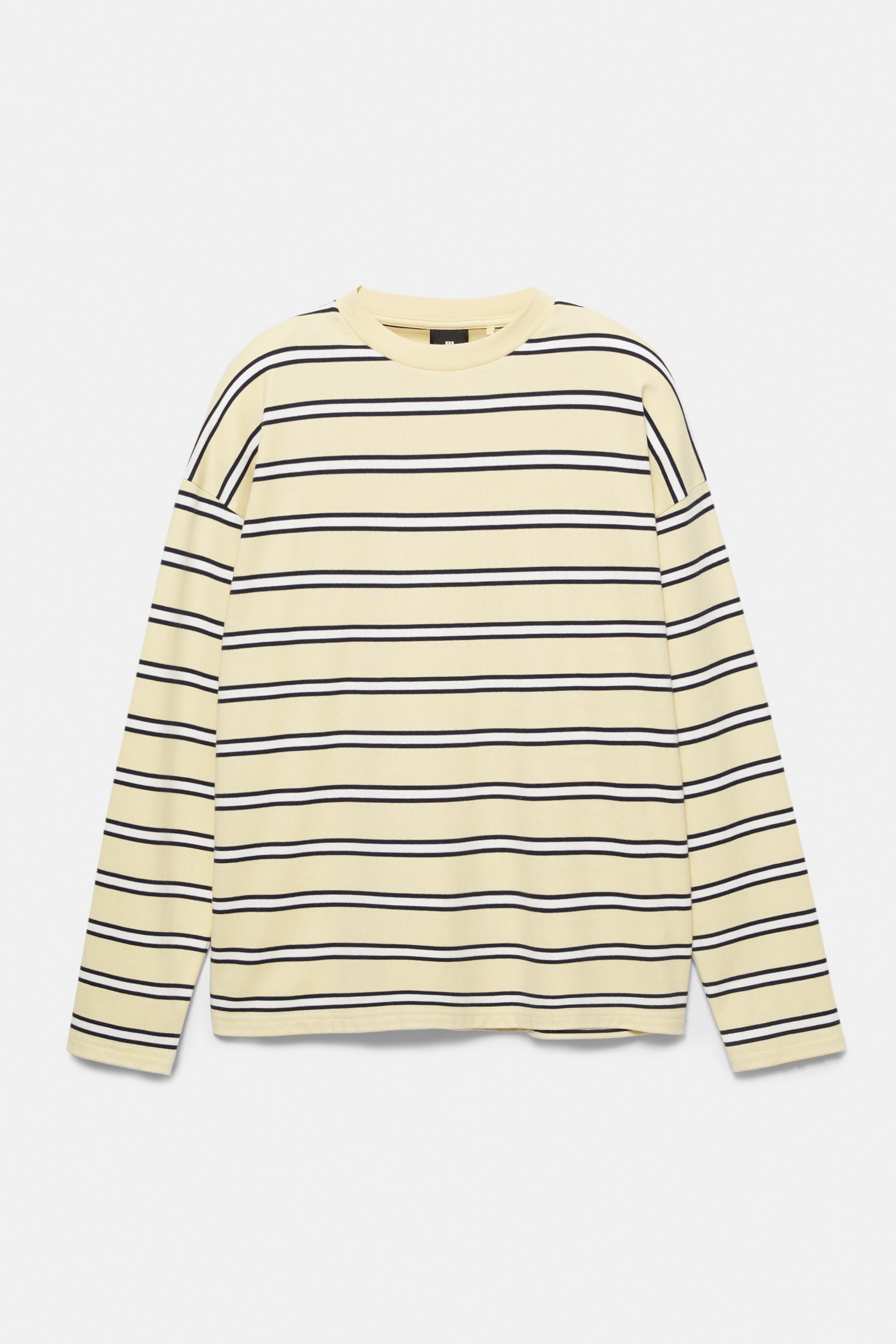 Uzun kollu çizgili t-shirt - Görsel 22