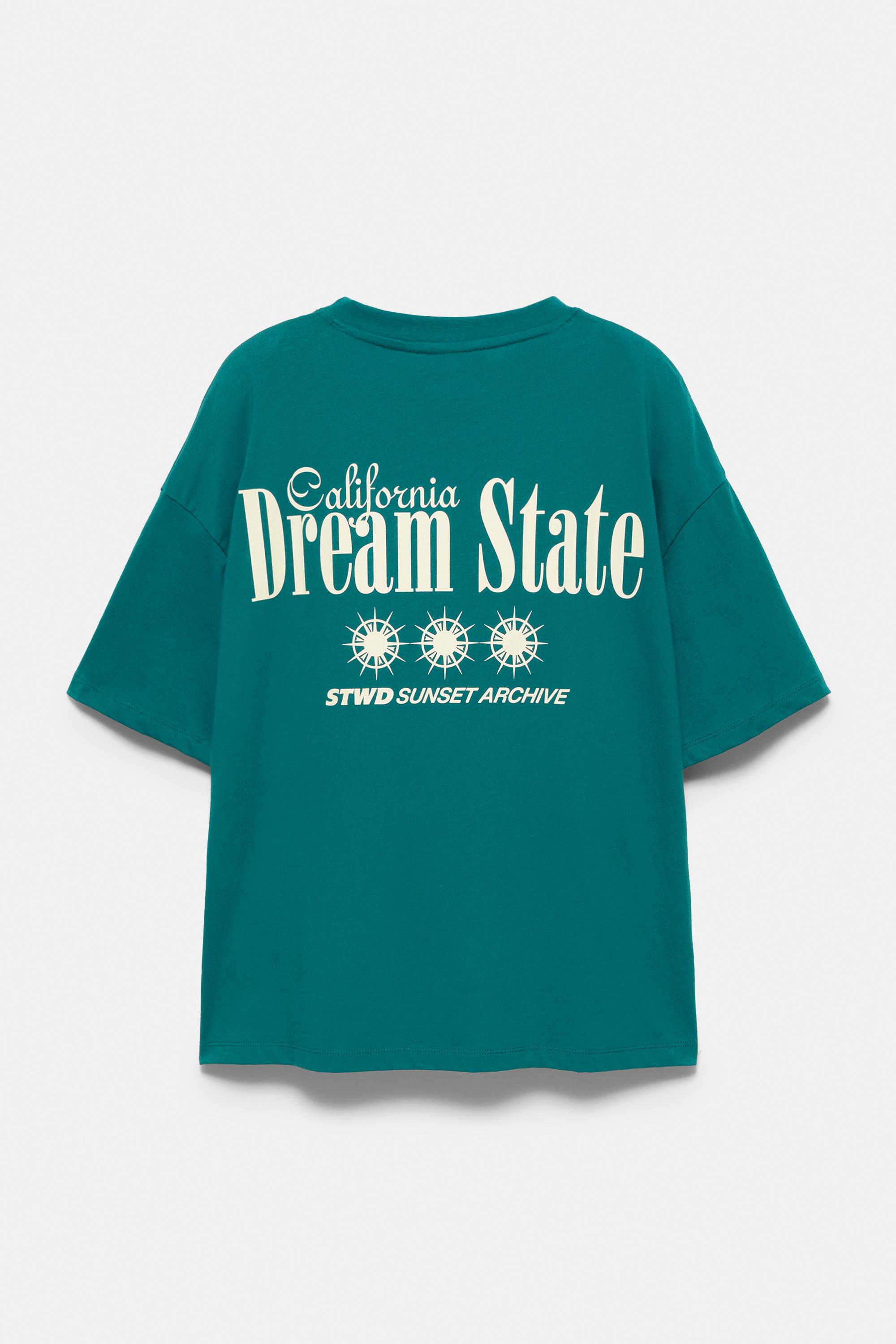 STWD boxy T-shirt — Green