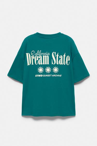 STWD boxy T-shirt — Green 4