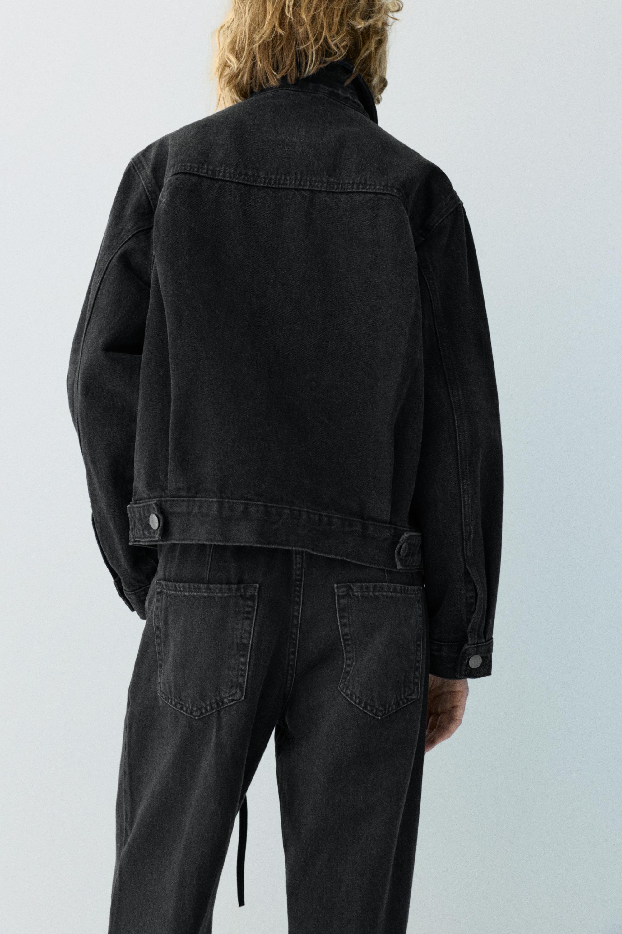 Denim jacket — Black