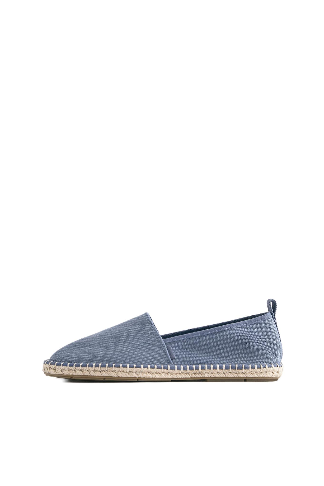 Jute espadrilles — Blue