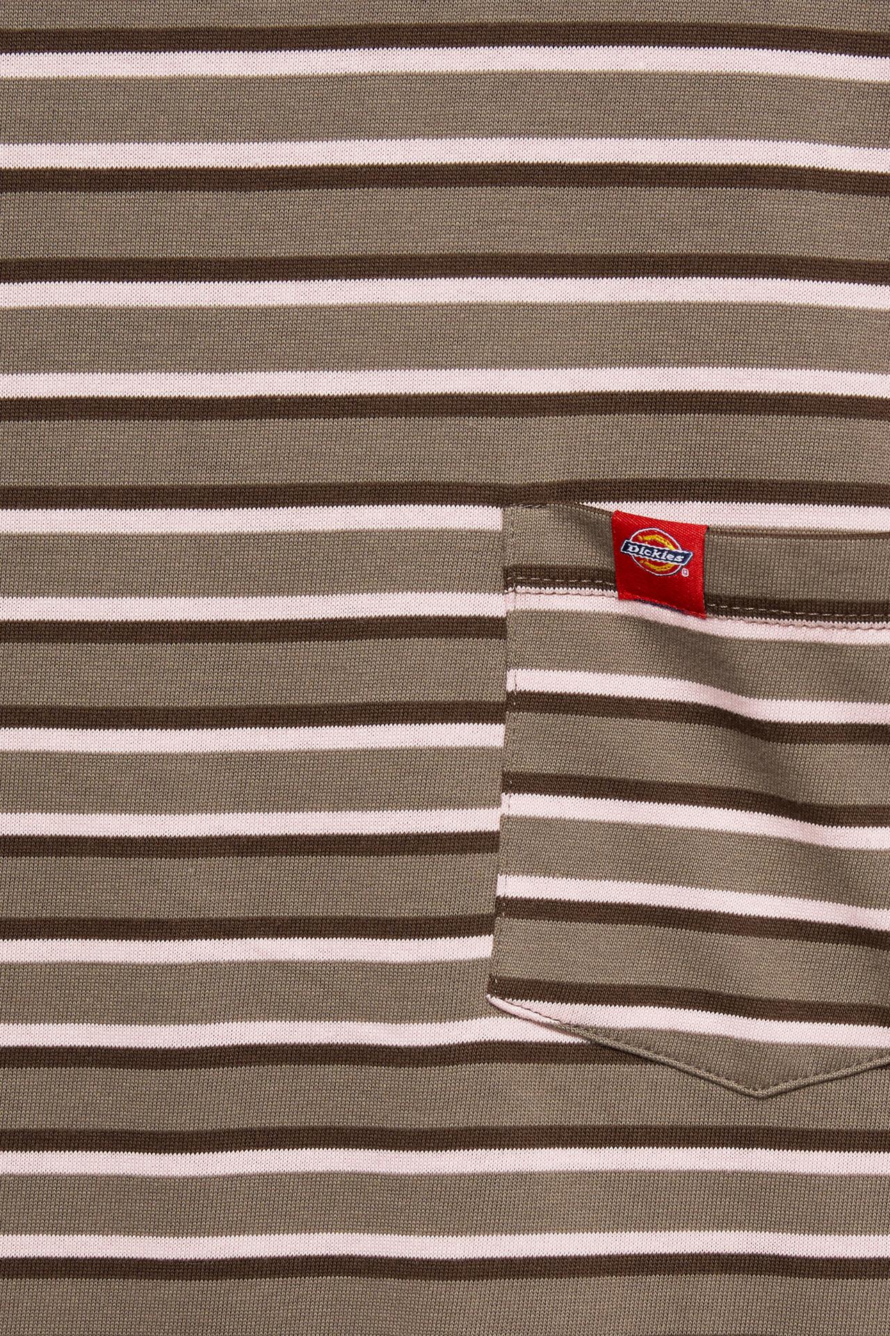 Dickies striped oversize T-shirt — Striped
