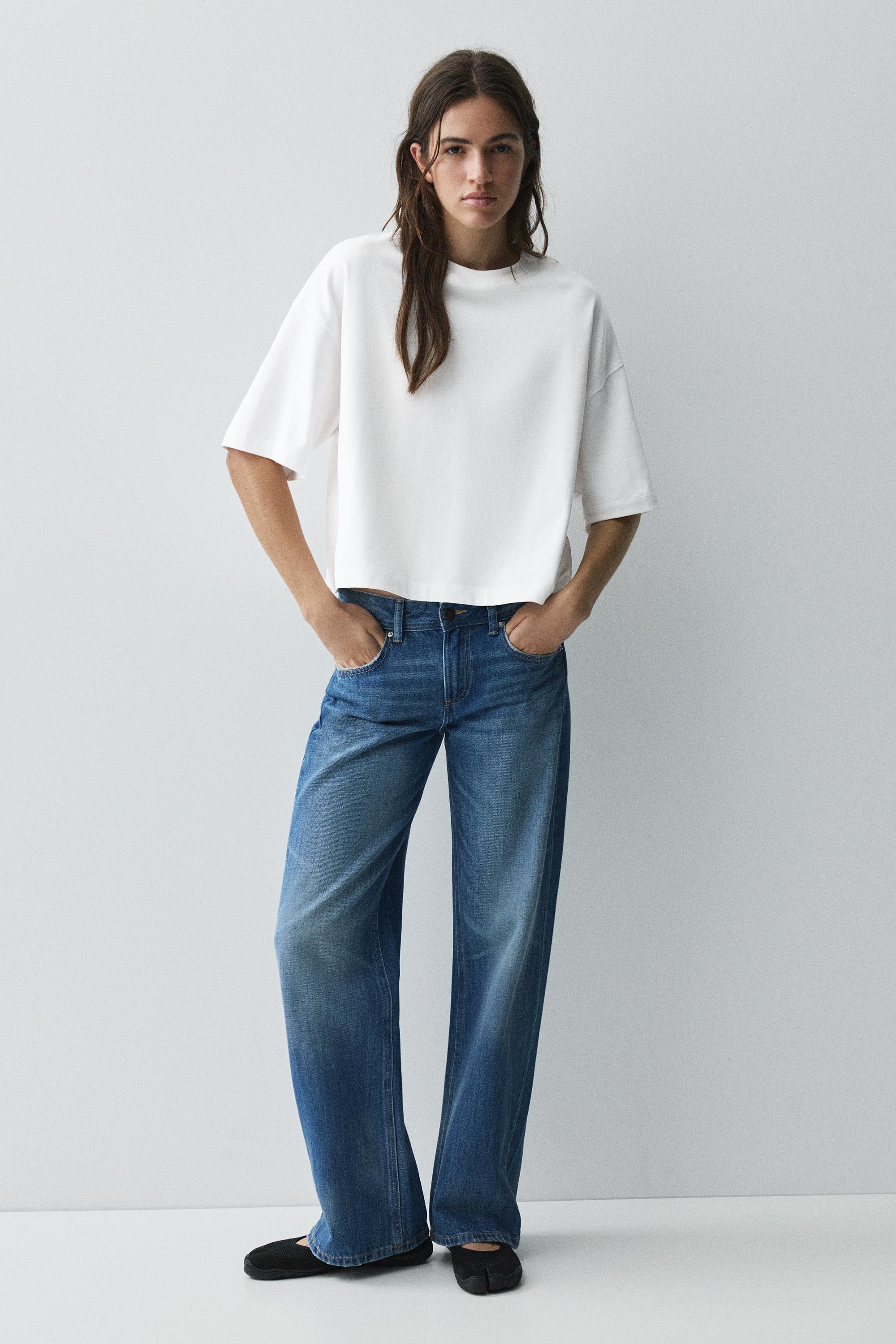 Boxy fit short sleeve T-shirt — White