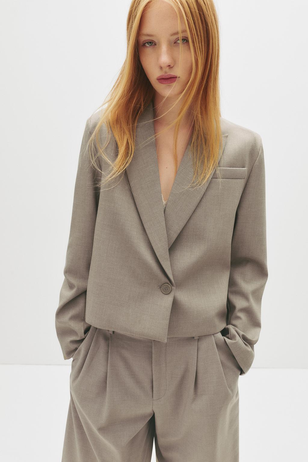 Blazer cropped PULL&BEAR