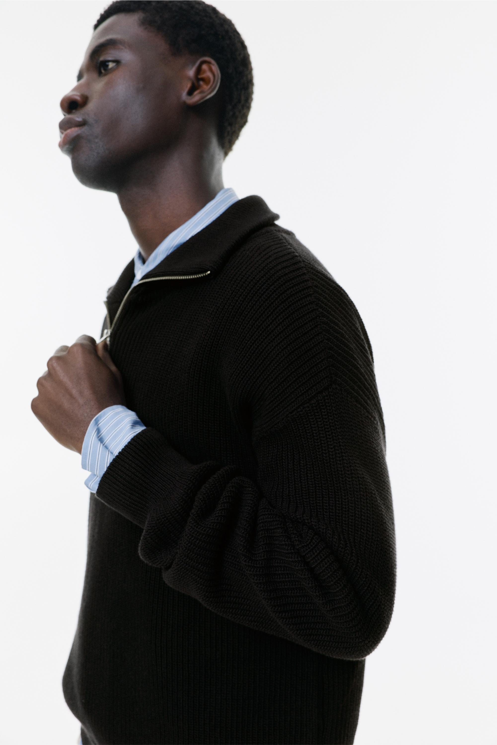 Pullover Con Collo Con Cerniera
