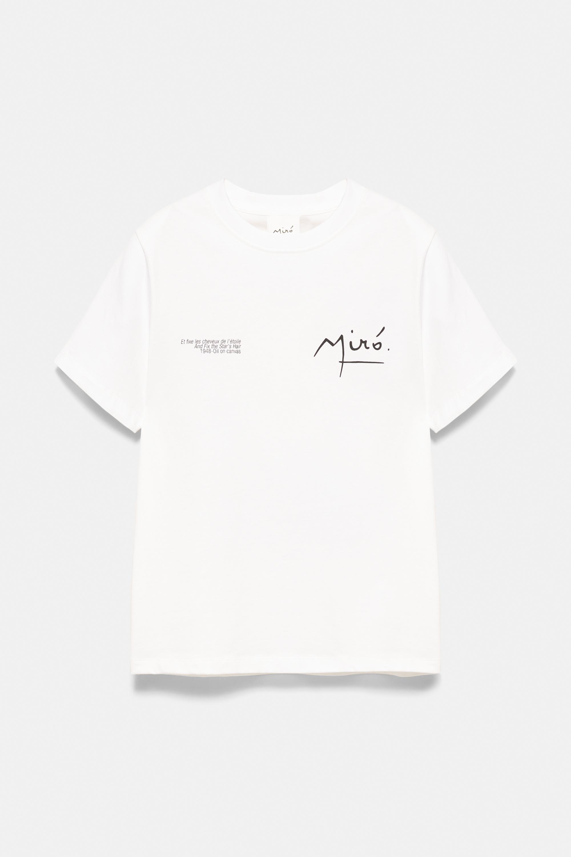 Joan Miró short sleeve T-shirt — White