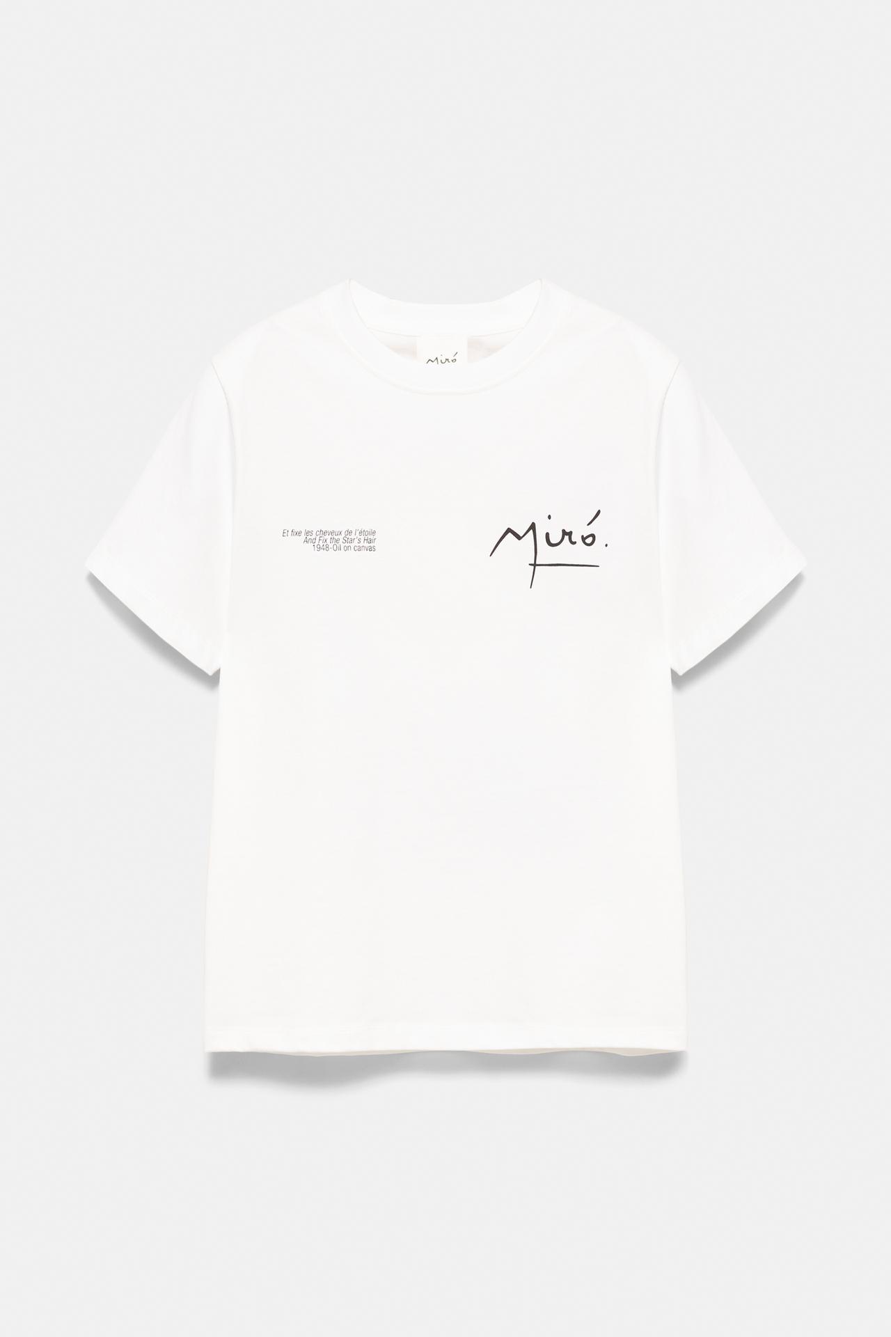 Joan Miró short sleeve T-shirt — White