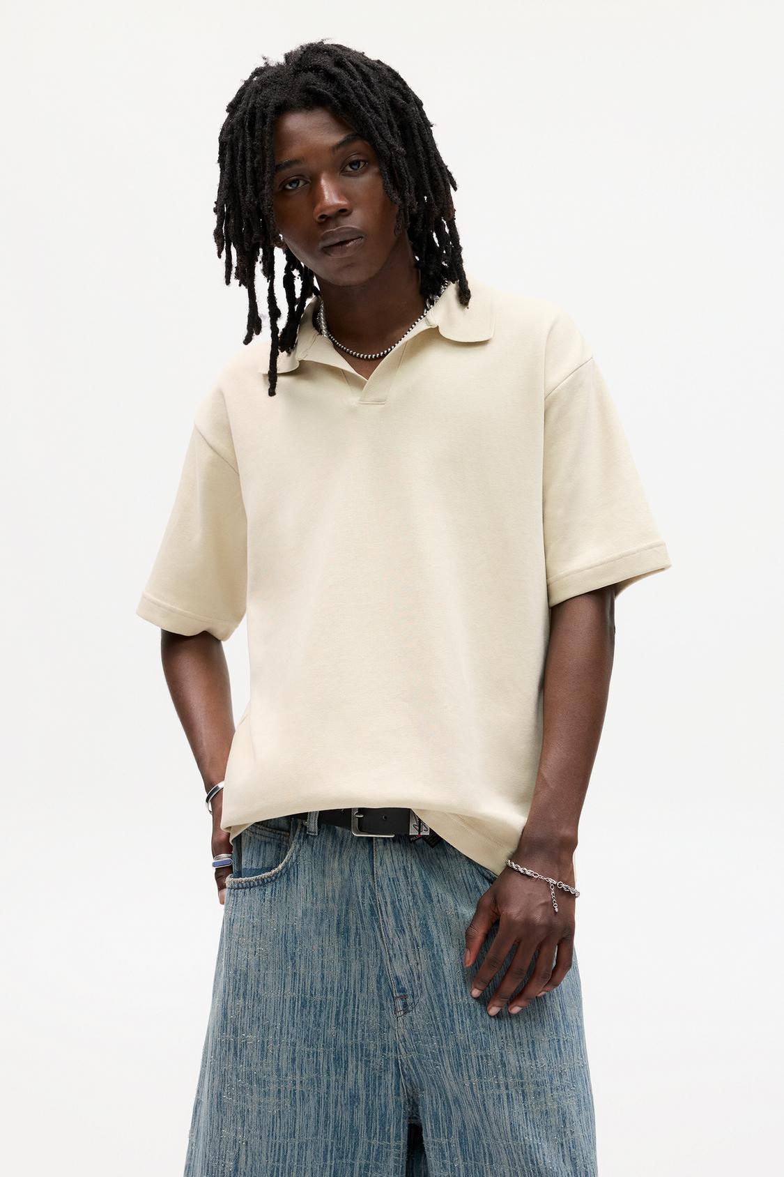 Playera Hombre Tallas Pull And Bear Hombre Polo Manga Corta PULL&BEAR