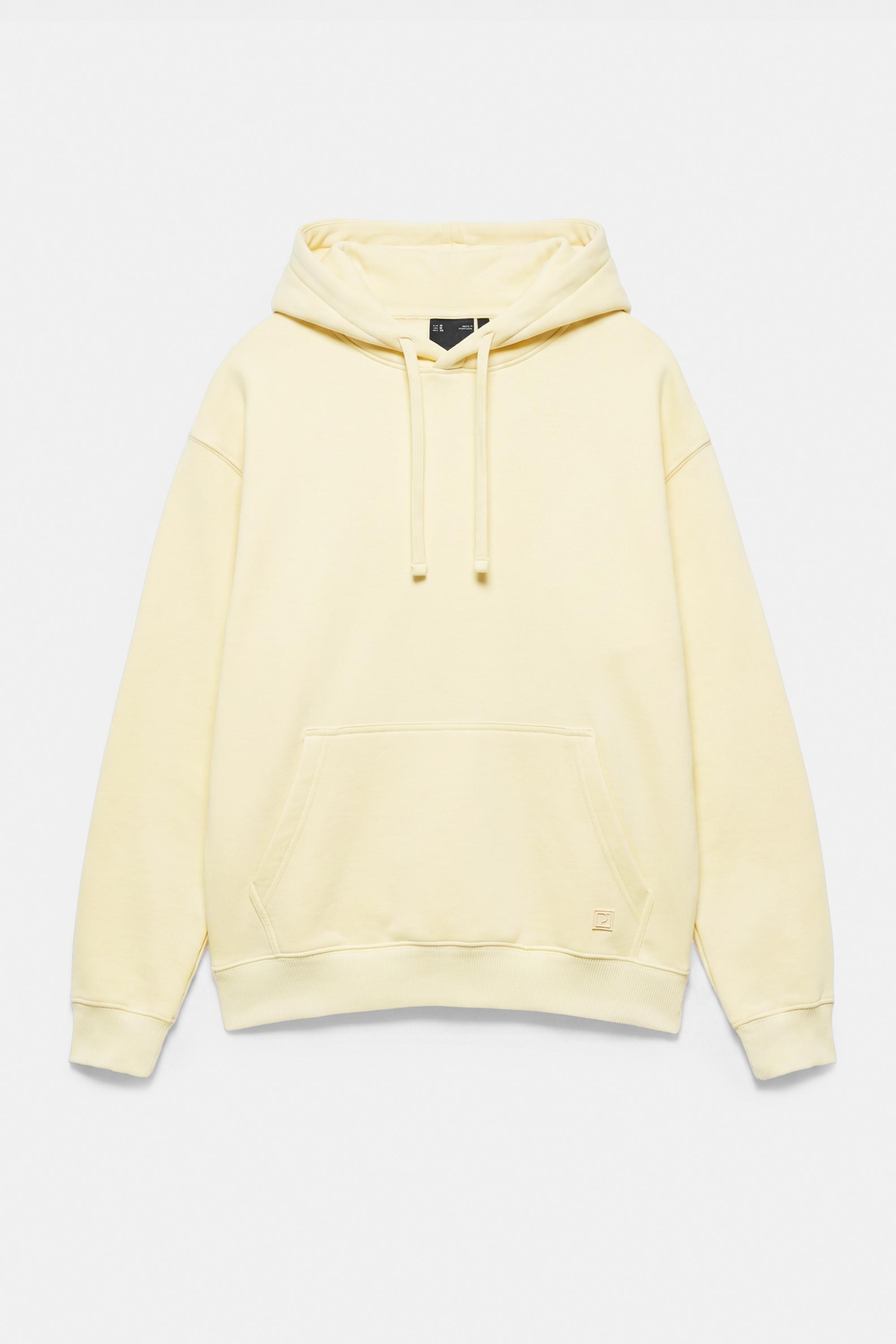 Basic hoodie — Yellow