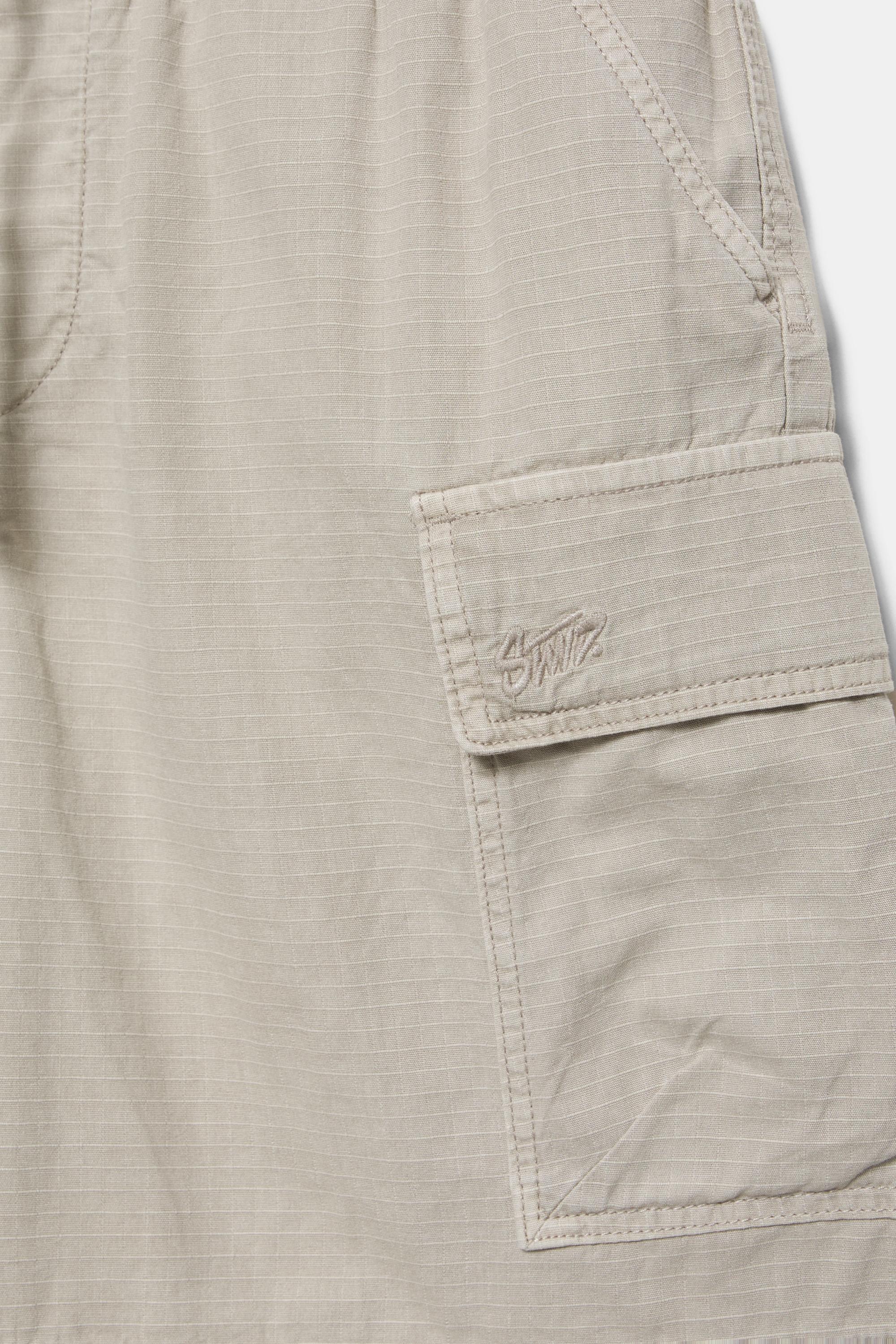 Ripstop cargo Bermuda shorts — Grey