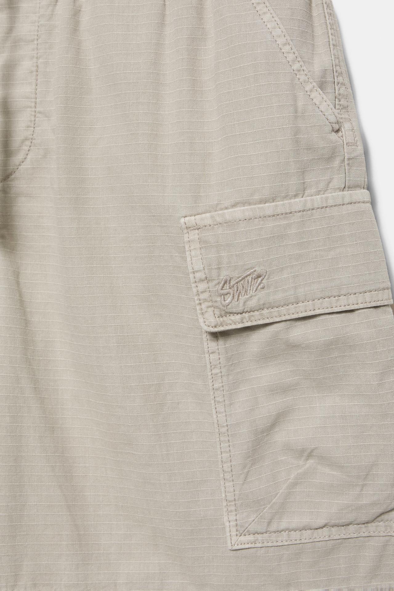 Ripstop cargo Bermuda shorts — Grey