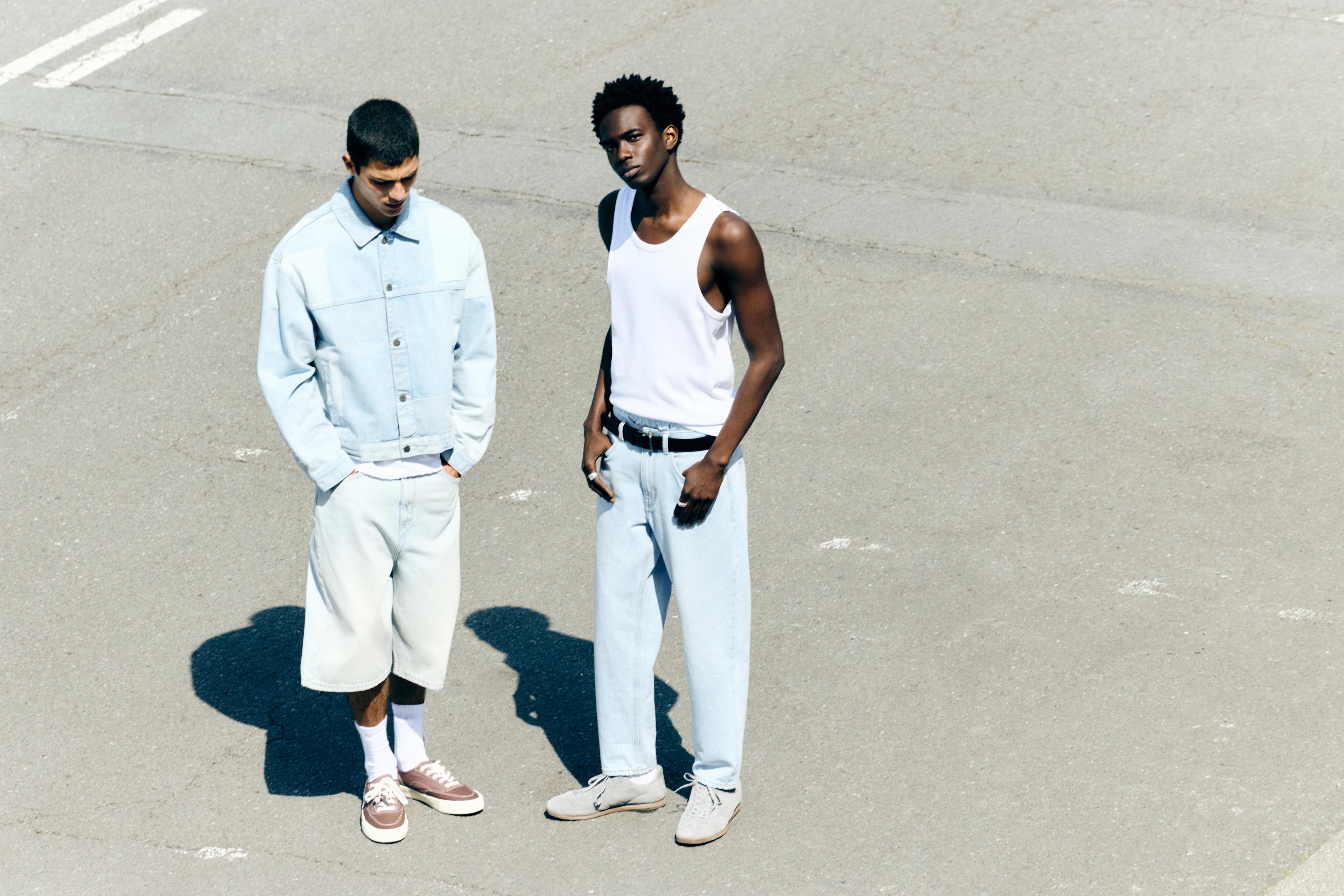 Skater denim bermuda - Görsel 62