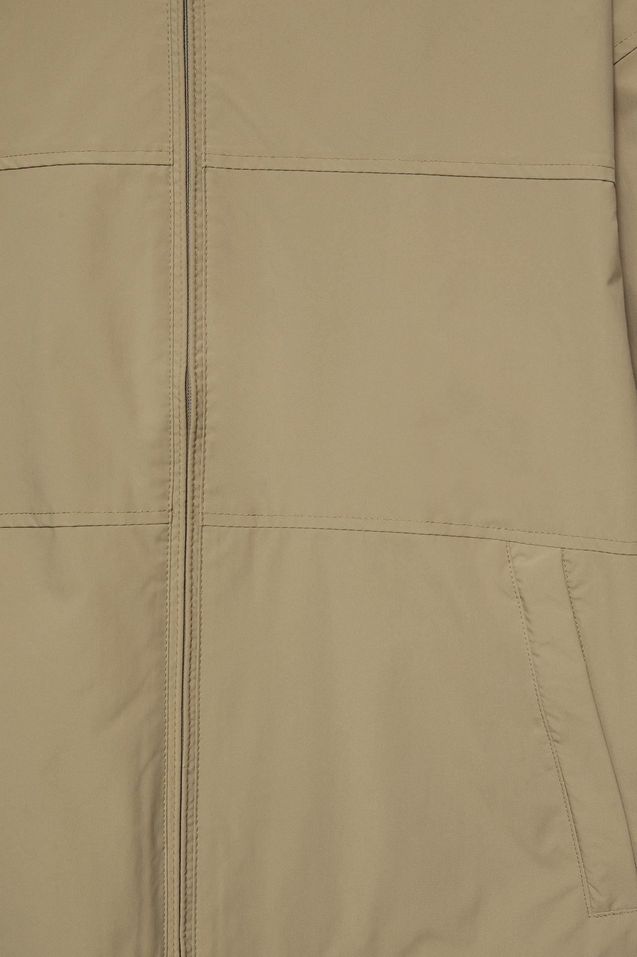Lightweight hooded raincoat — Sand