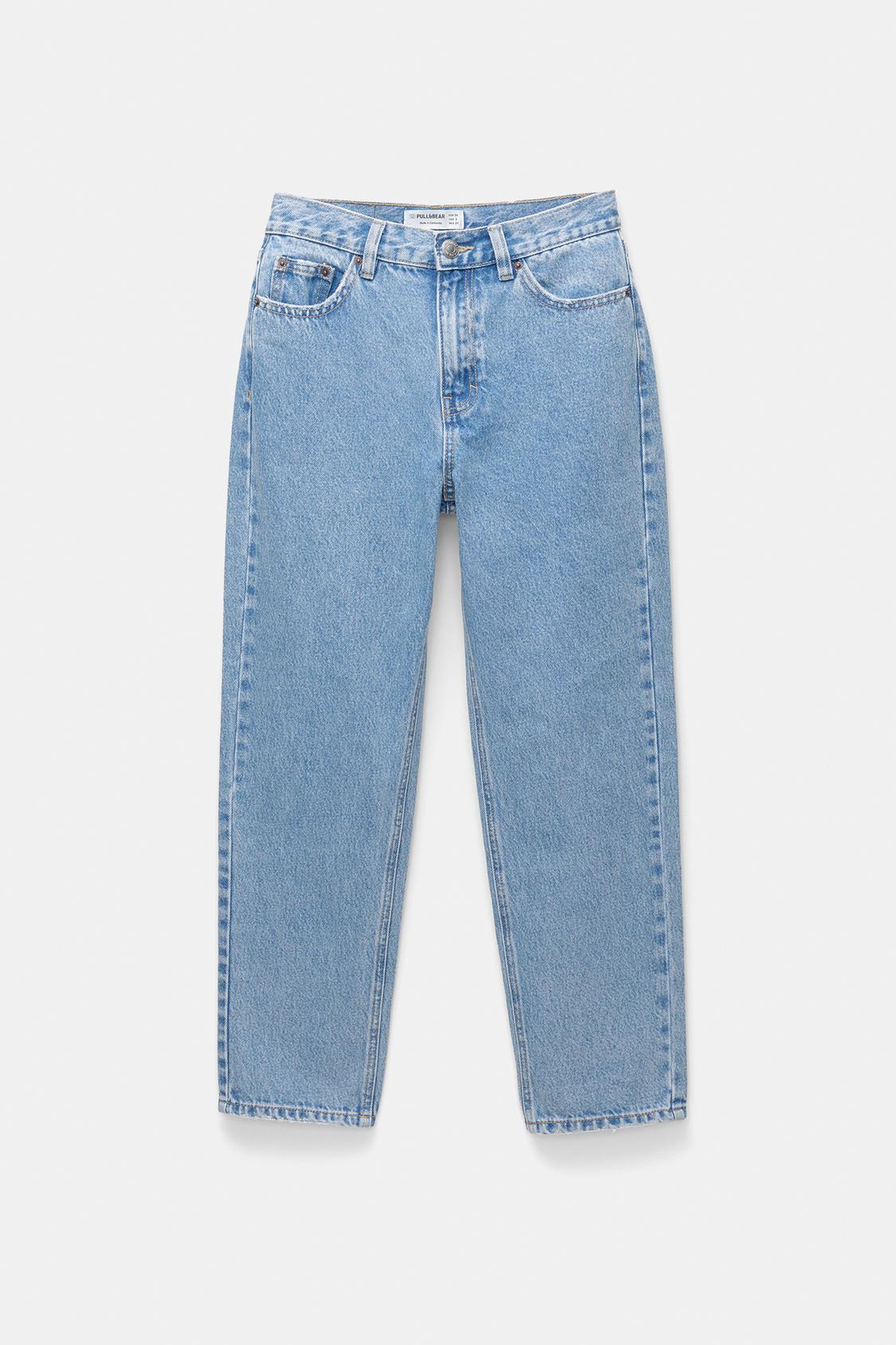 Comfort Mom Pantalones Mom Jeans Pull And Bear Basic Mom Jeans