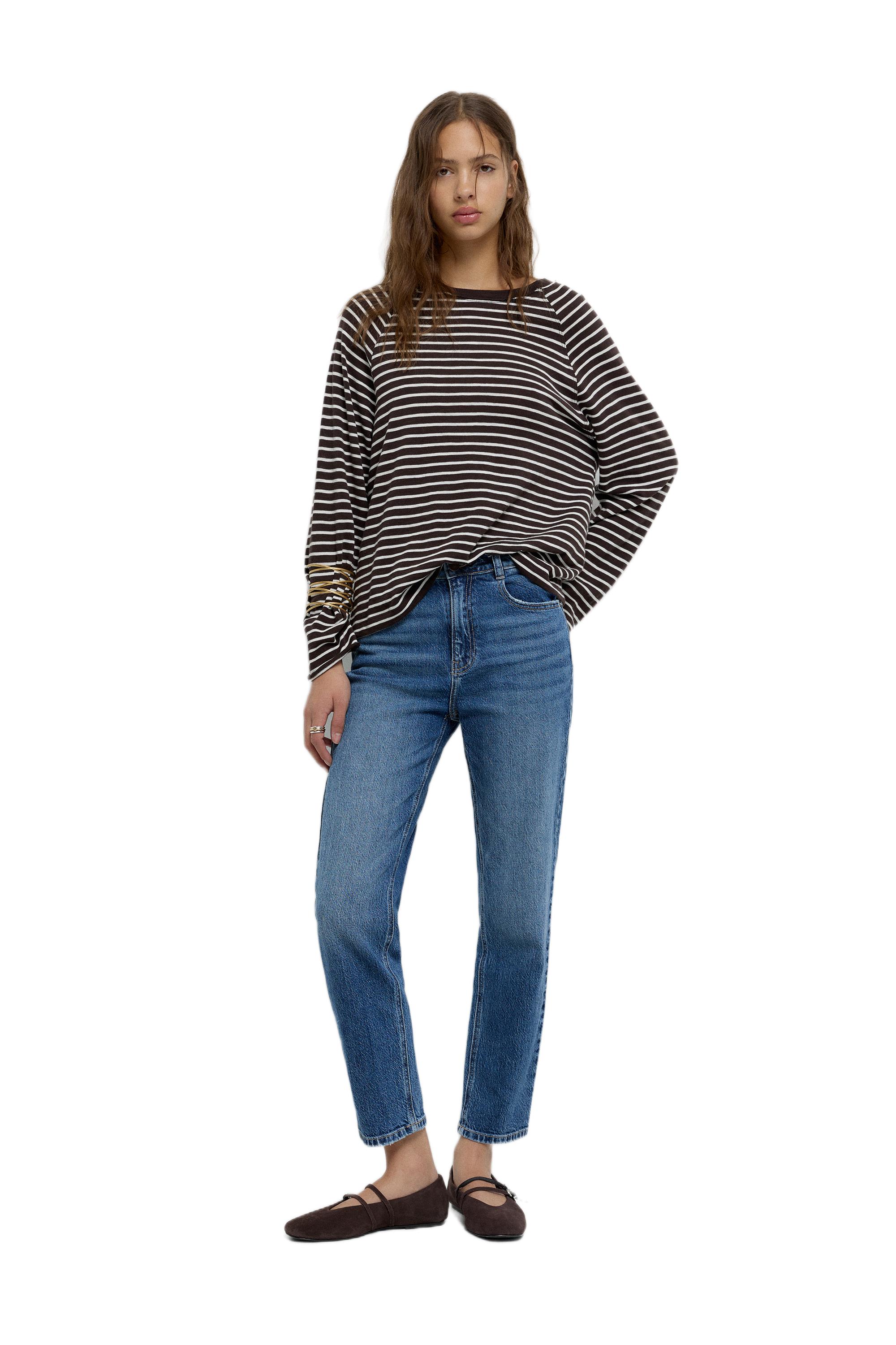 Slim fit comfort jeans — Medium blue