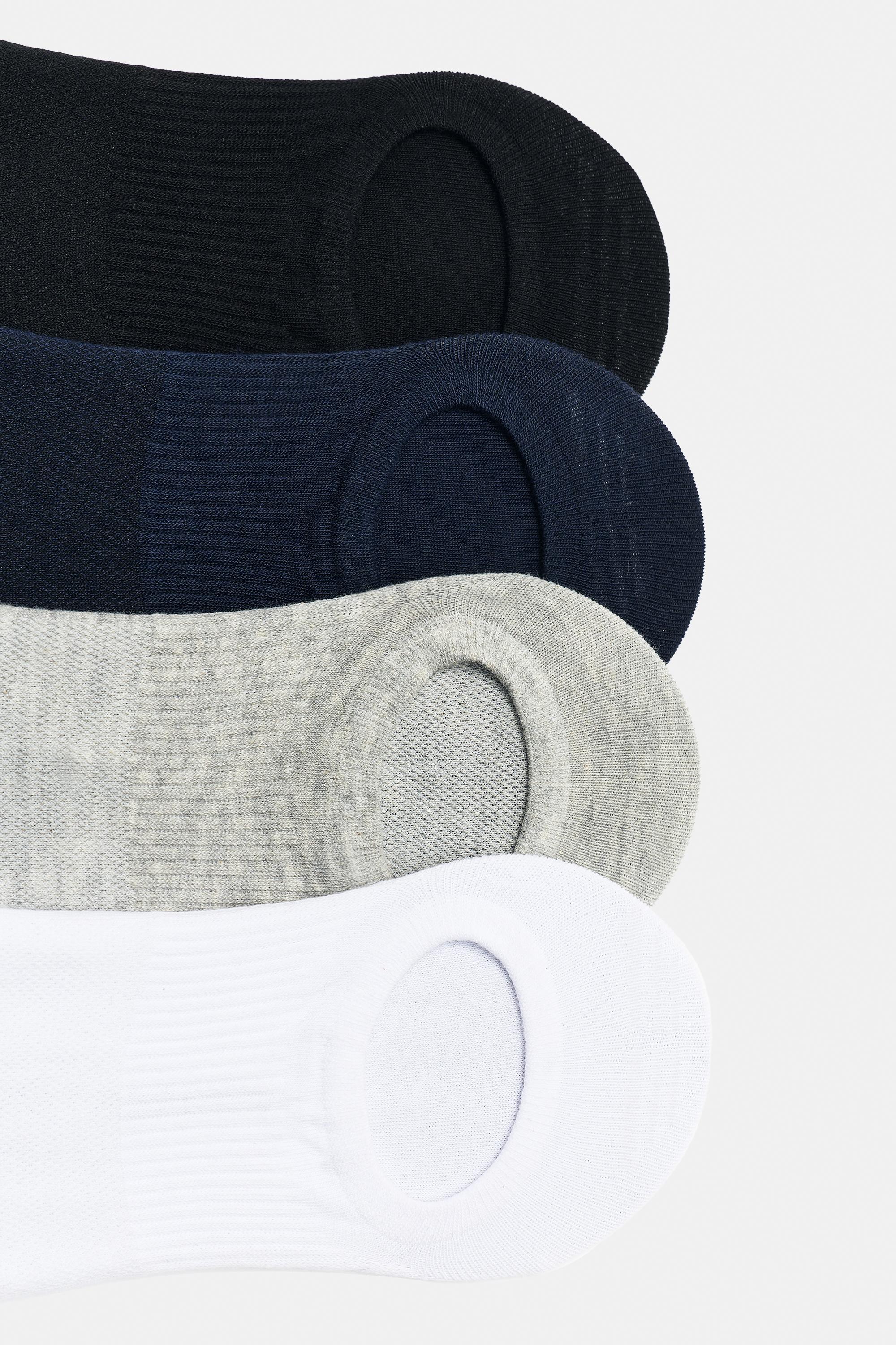 Pack of 4 invisible ankle socks — Others (alternate view)