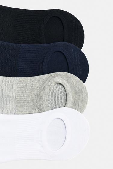 Pack of 4 invisible ankle socks — Others 2