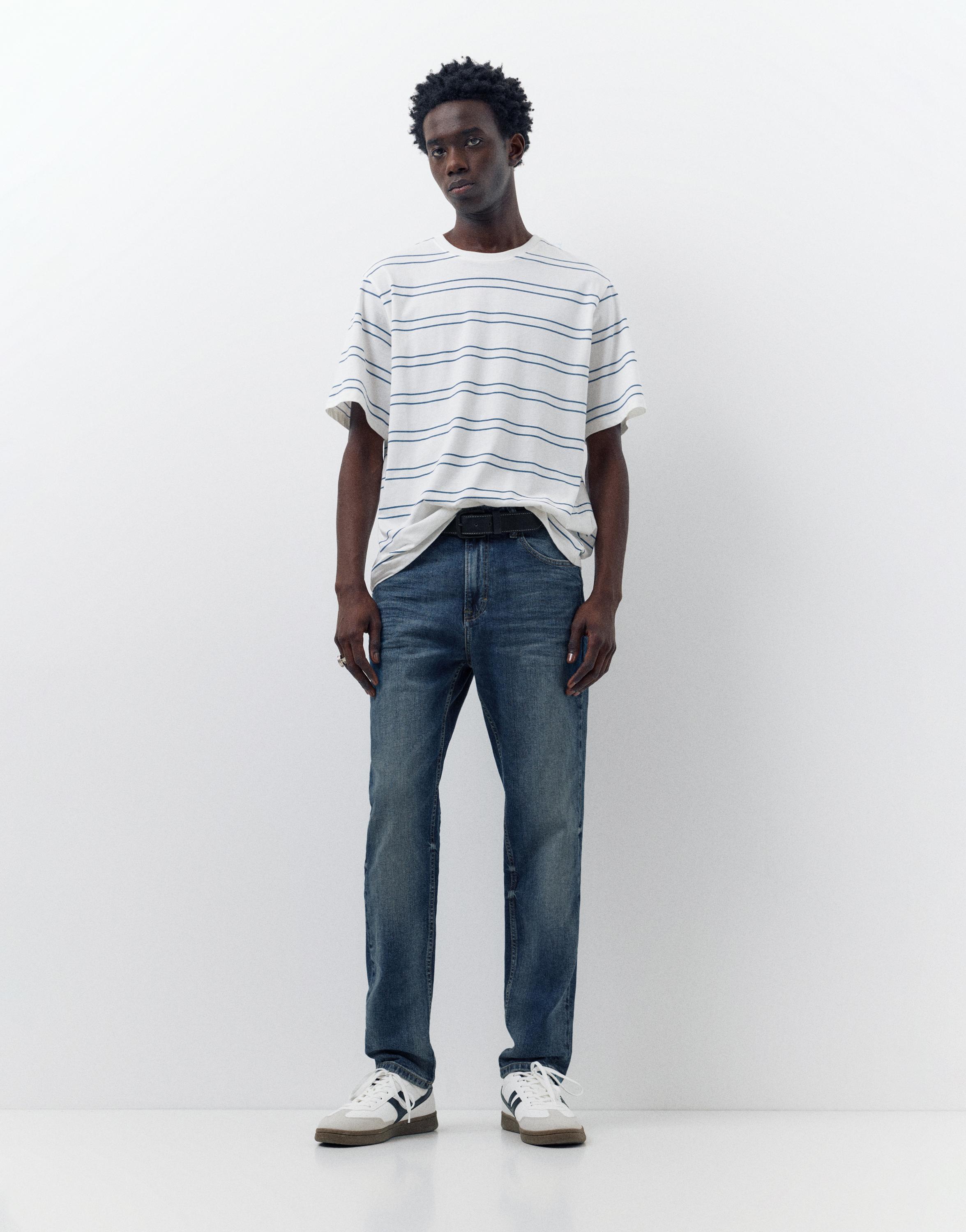 Slim fit jeans — Neon blue