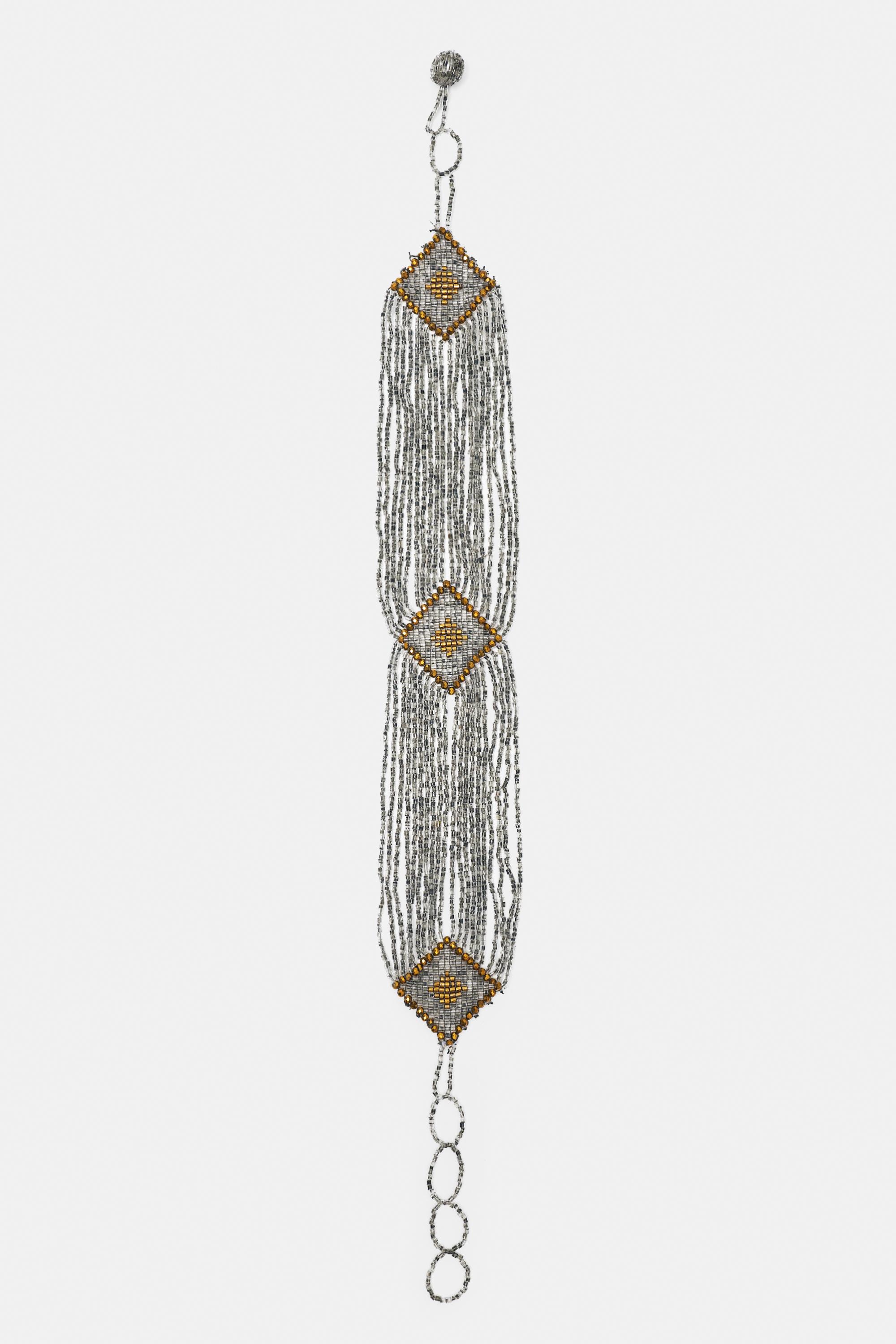 Collana Choker Con Perline