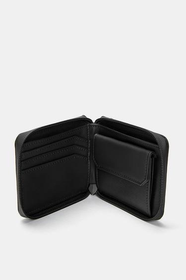 Rubberised wallet — Black 3