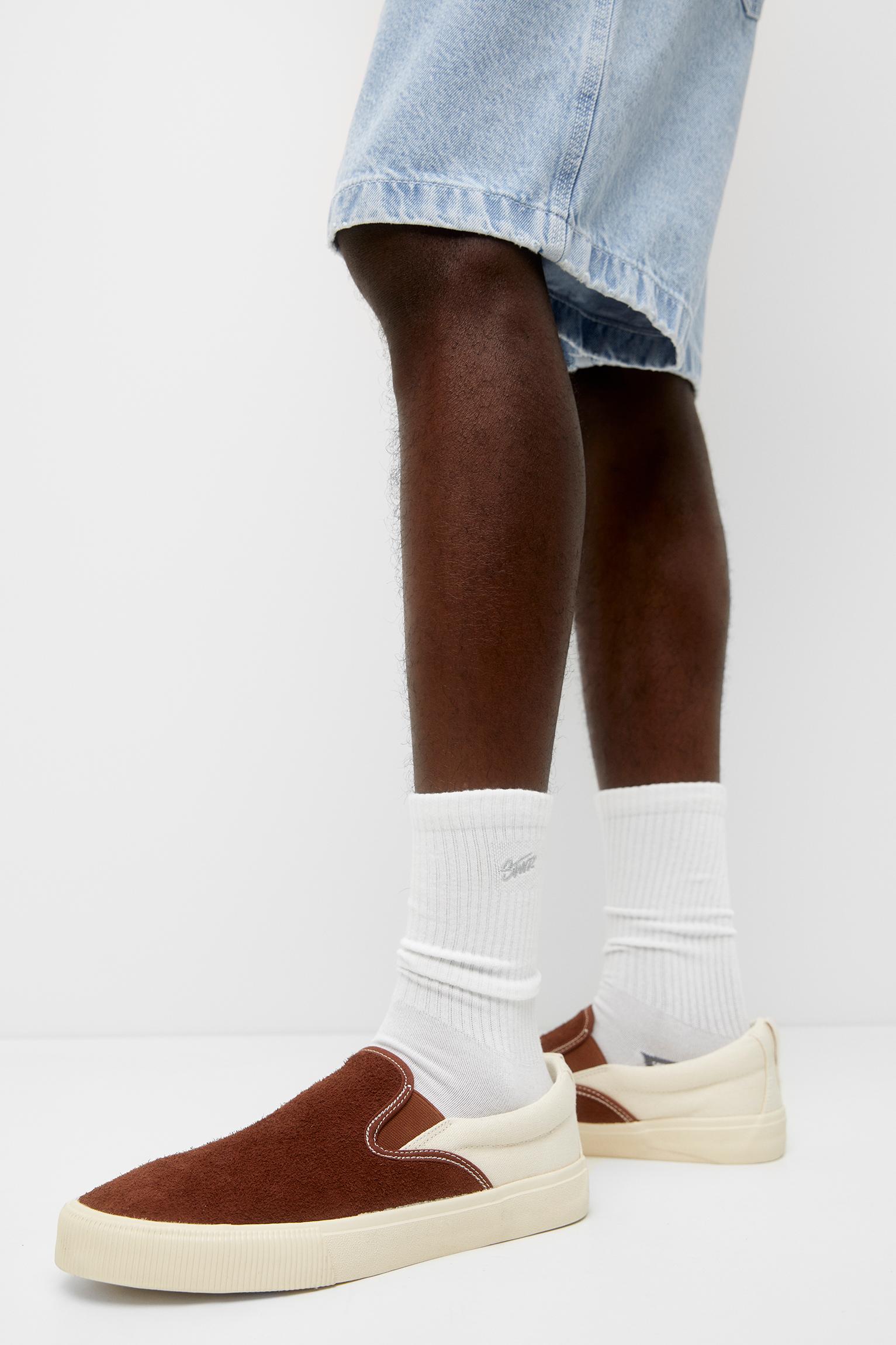 Pull&Bear 3'lü spor çorap paketi görsel 5