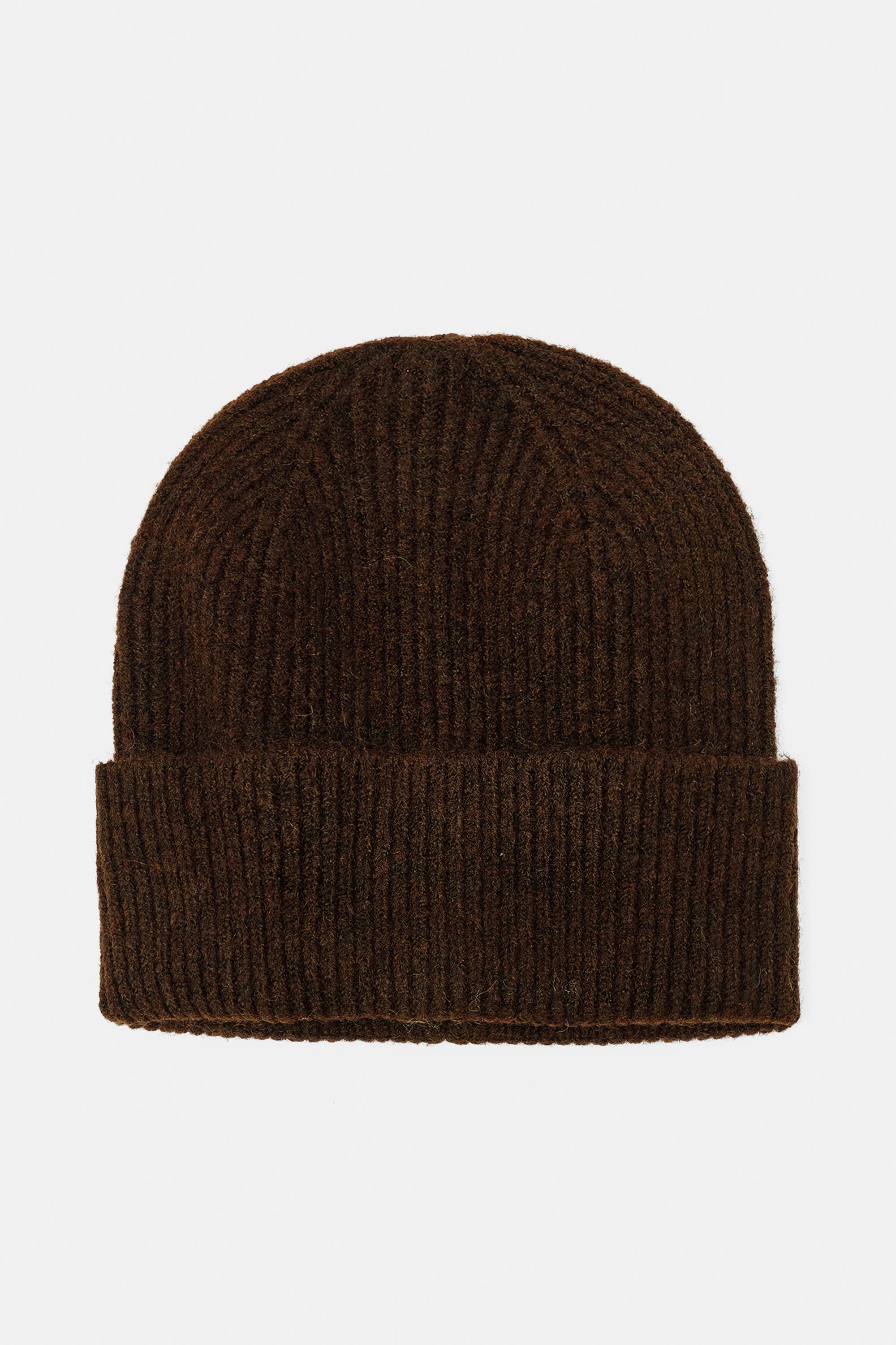 Bonnet En Maille Côtelée Bonnet En Maille Côtelée