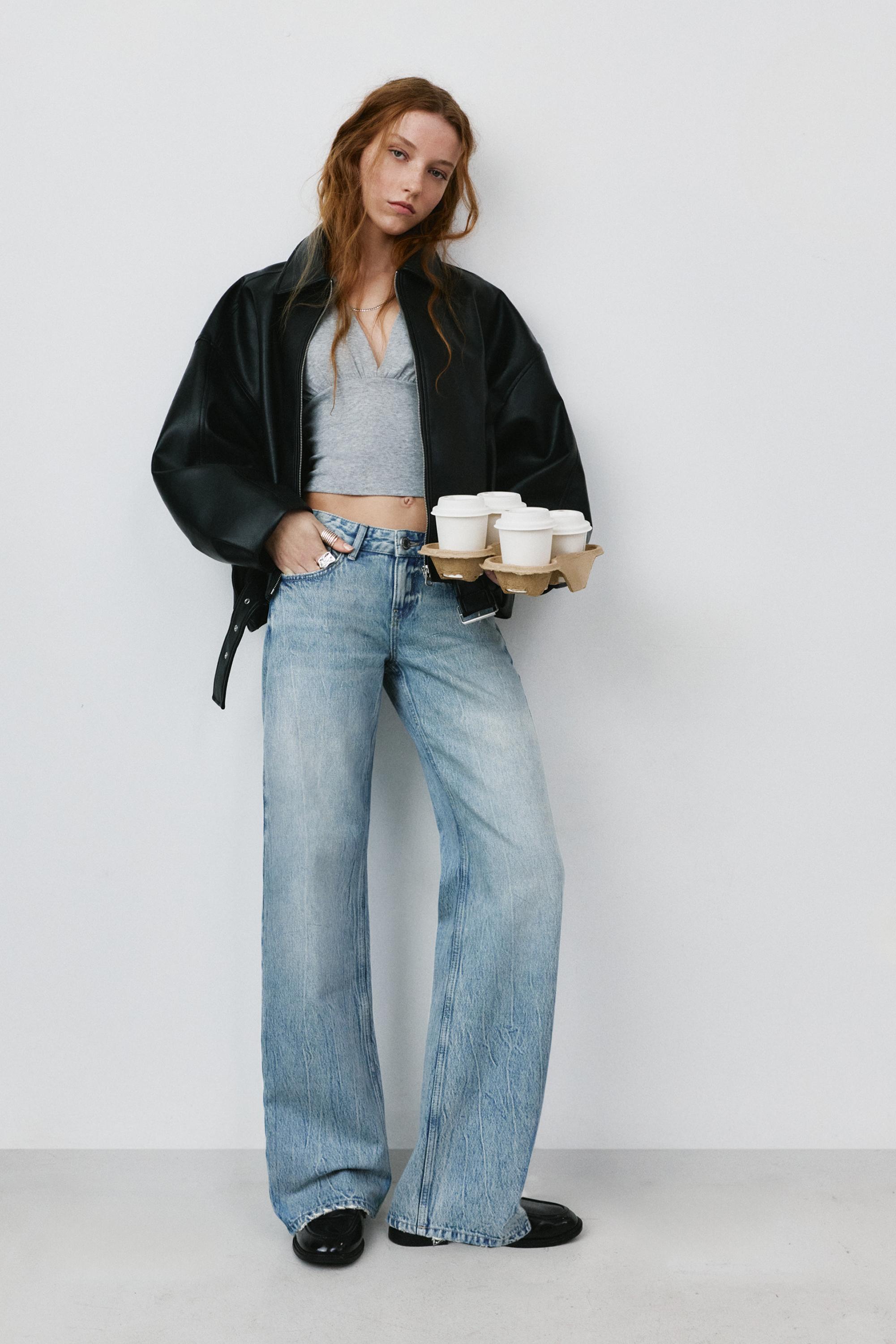 Yıldız detaylı straight fit jean - Görsel 27