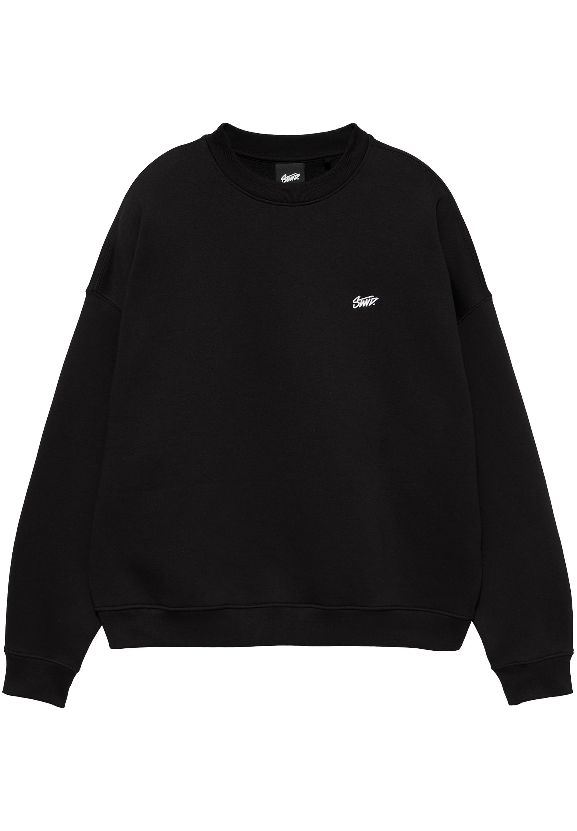 STWD boxy sweatshirt — Black