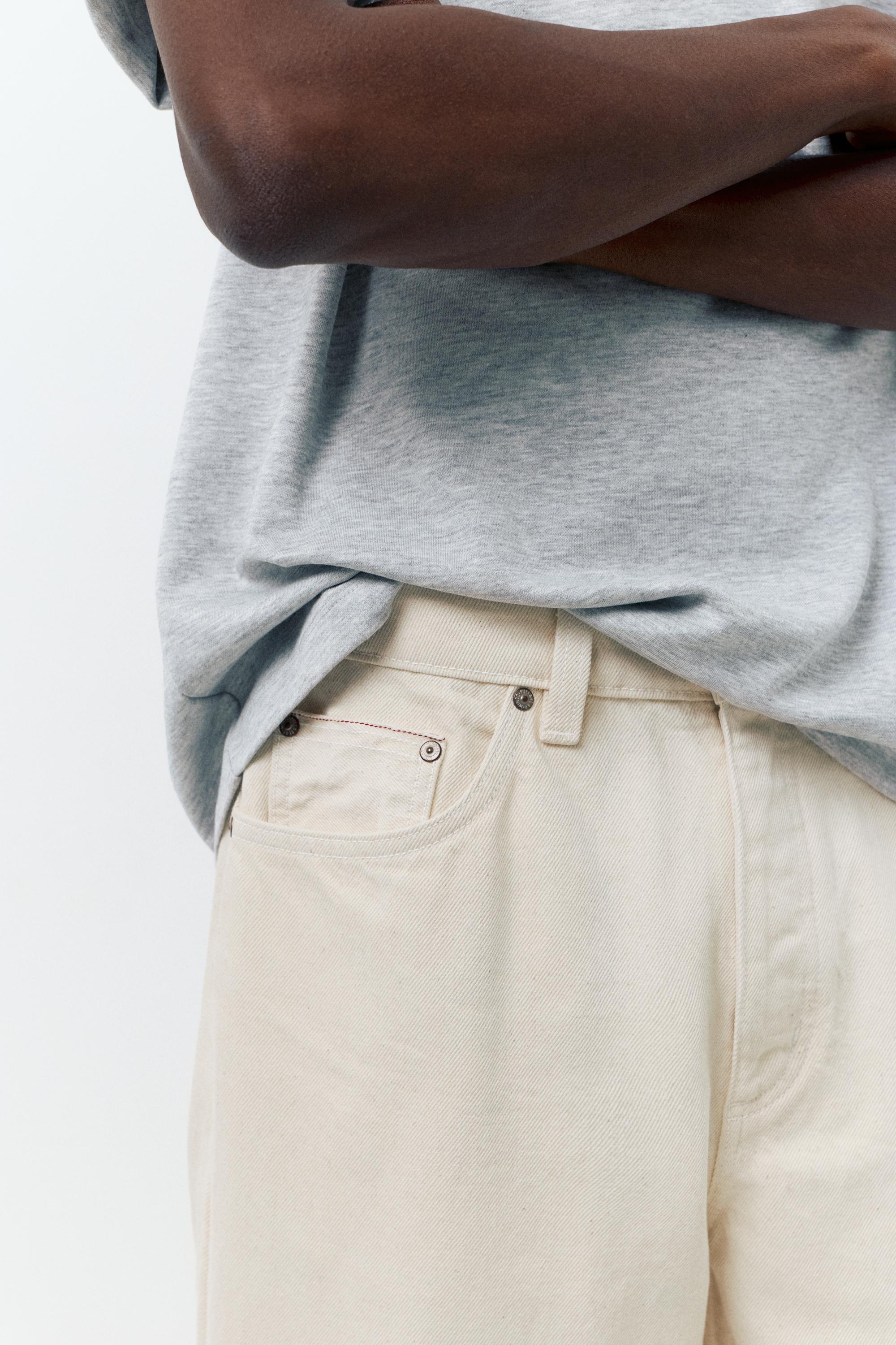 Selvedge straight fit jean - Görsel 16