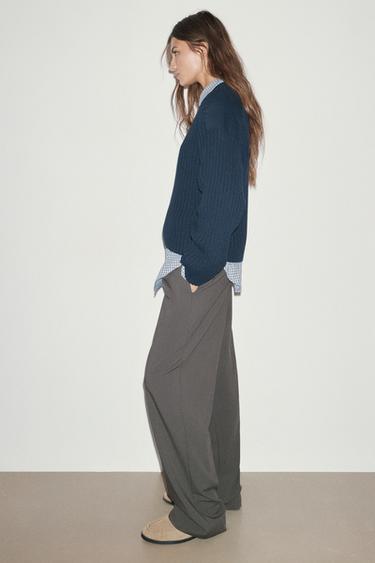 Darted smart trousers — Medium grey 4