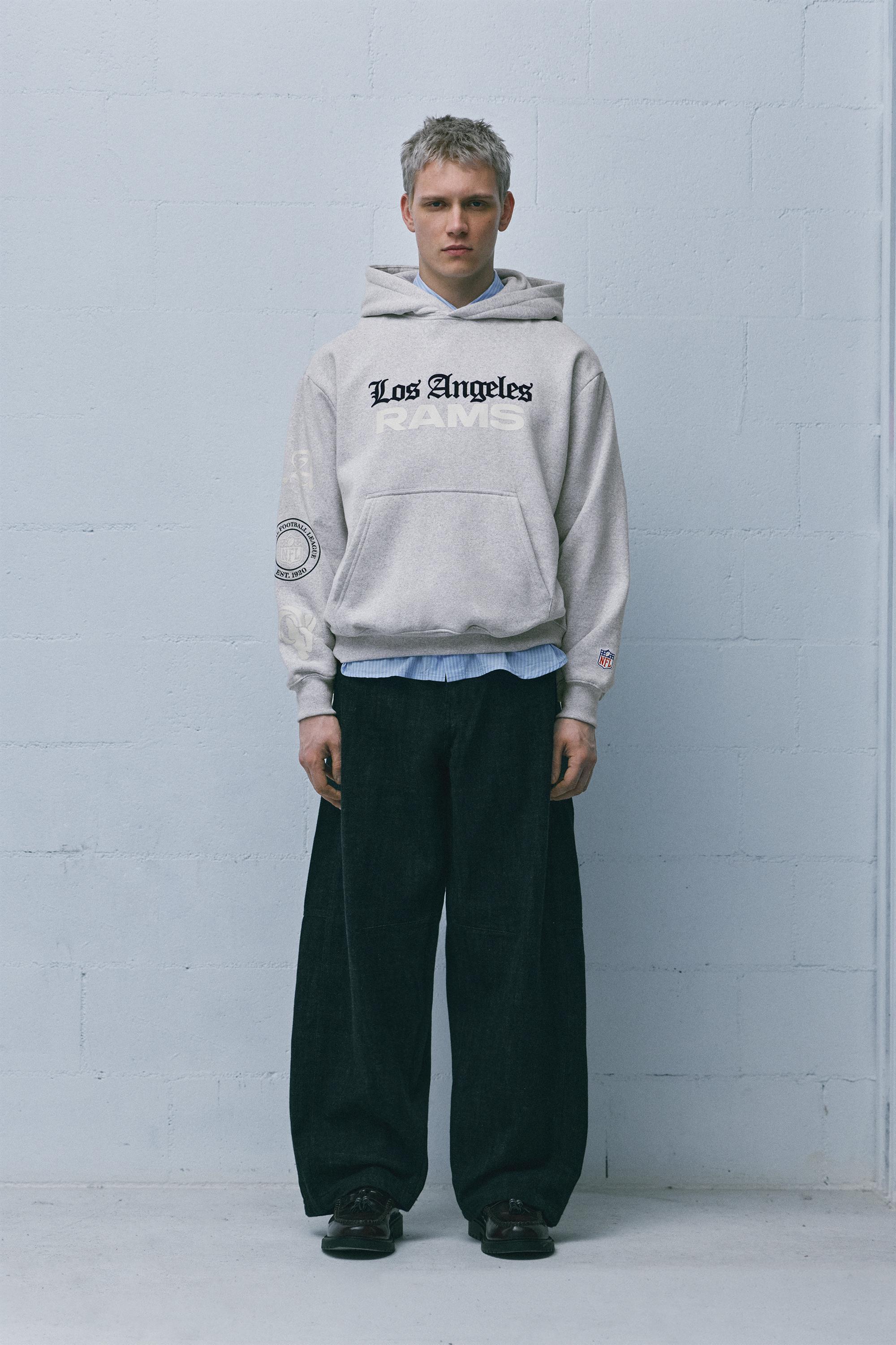 NFL Los Angeles kapüşonlu sweatshirt - Görsel 6