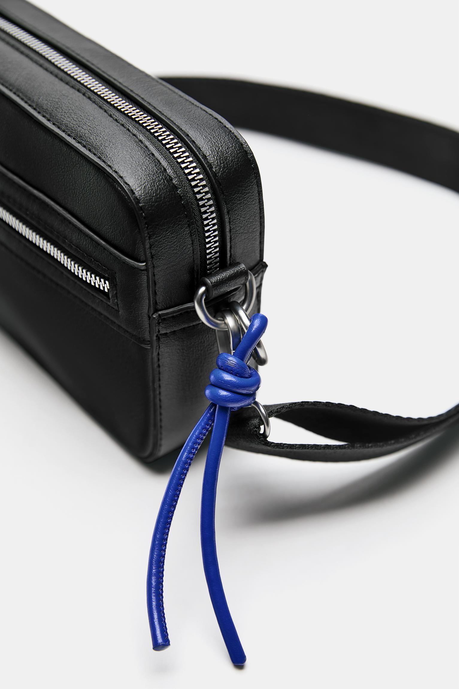Embellished crossbody bag — Black