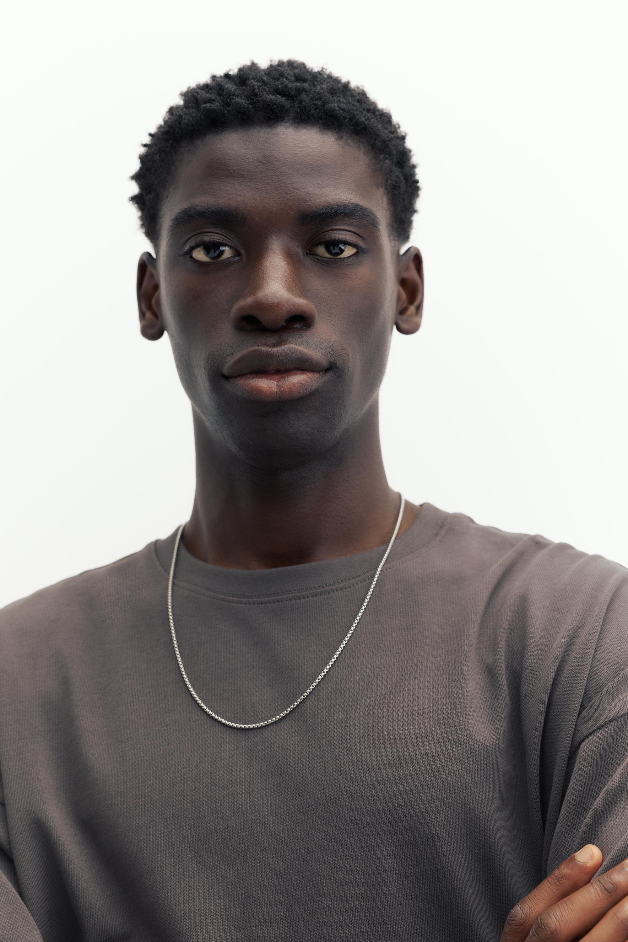 Heavy weight relaxed fit T-shirt — Anthracite grey