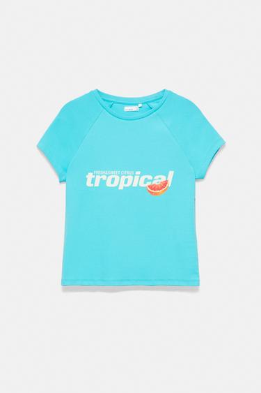 Fruit graphic T-shirt — Turquoise 5
