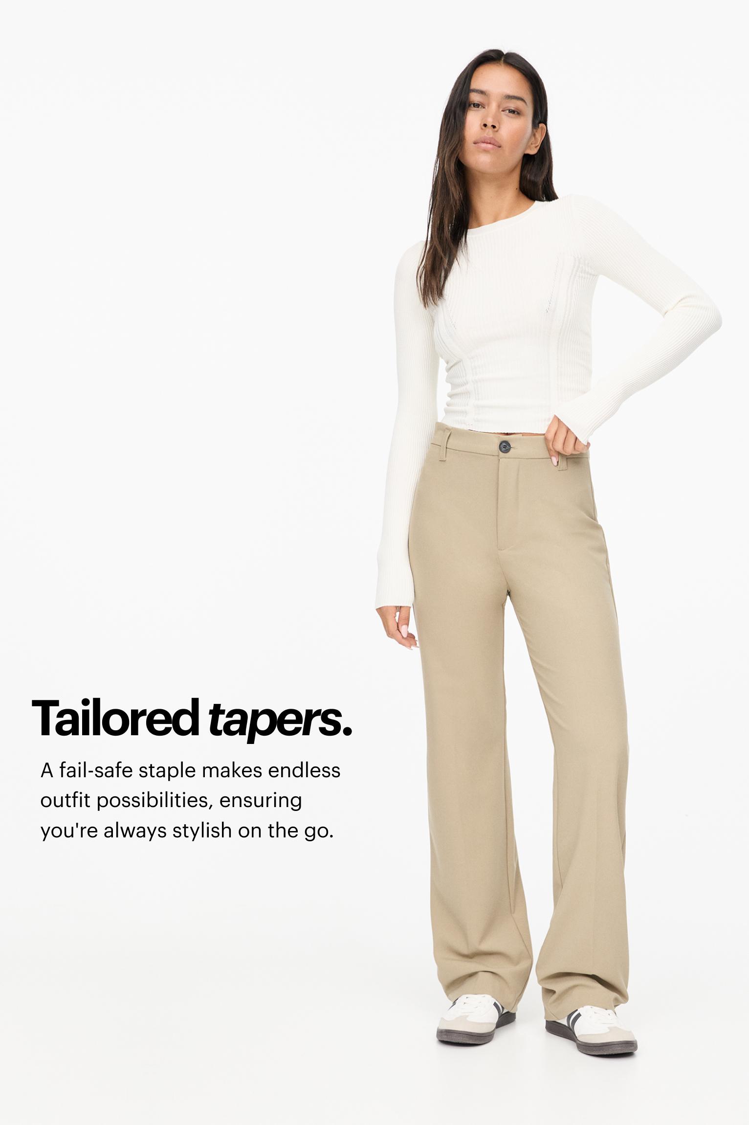 Pull and bear orders pantalon beige