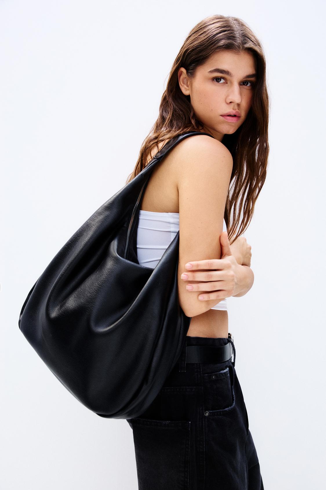 Faux Leather Pull And Bear Sac A Main PULL&BEAR URBAN Tote Bag