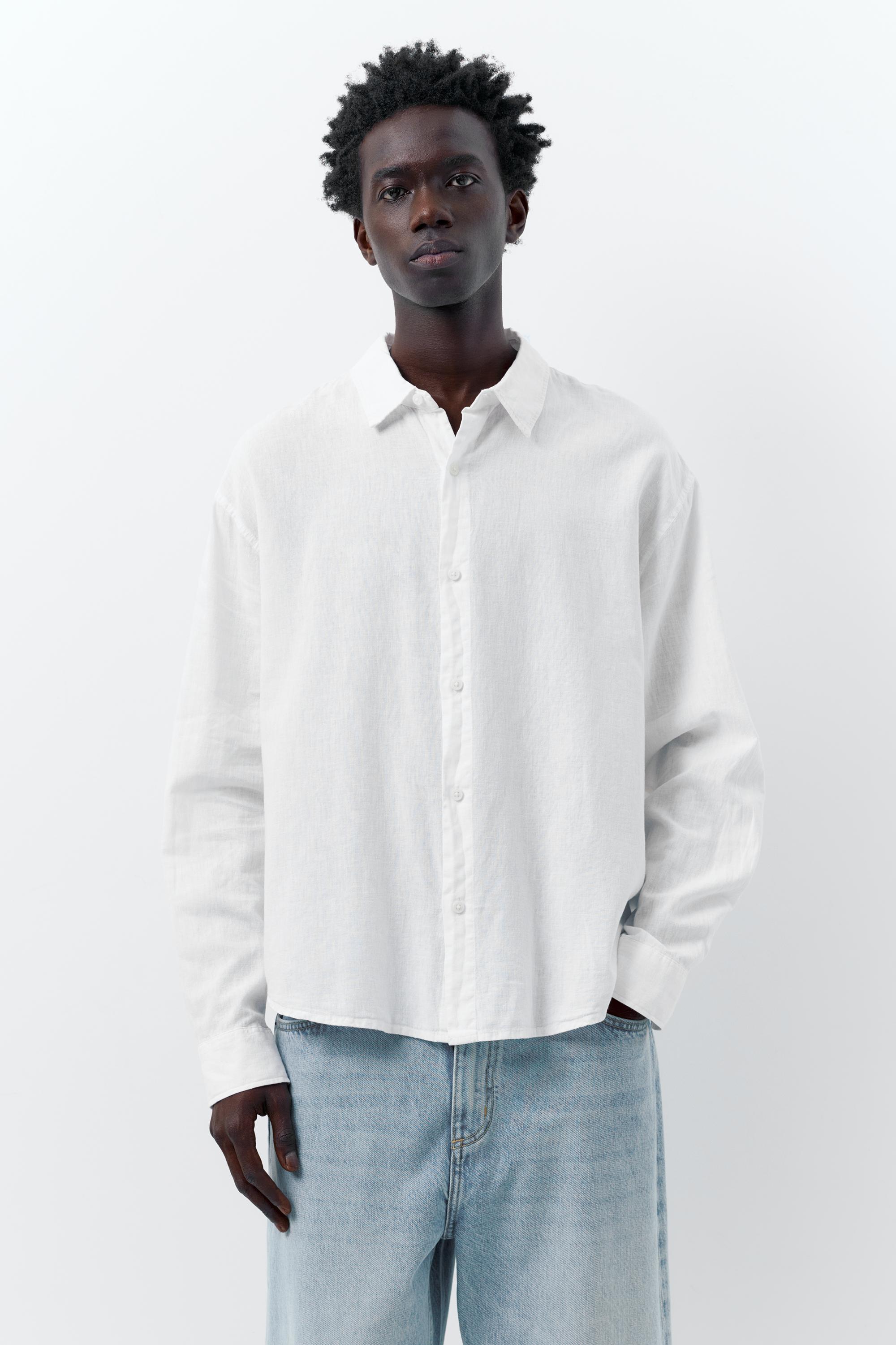 Ketenli gömlek - Görsel 41