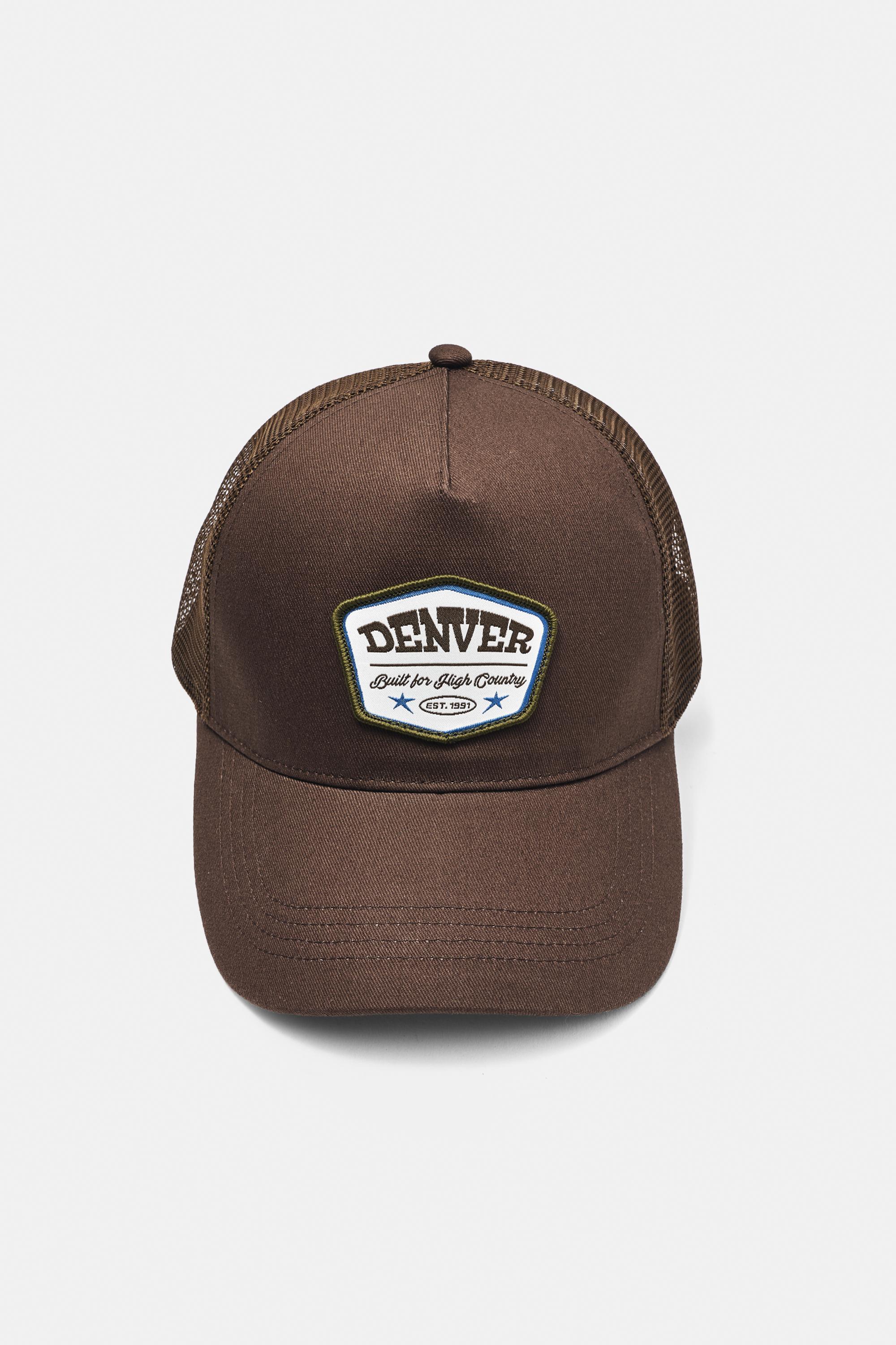 Denver trucker cap — Brown