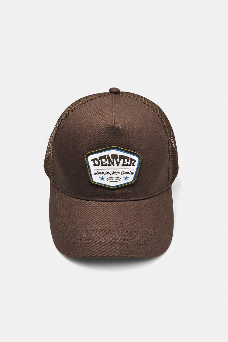 Denver trucker cap — Brown