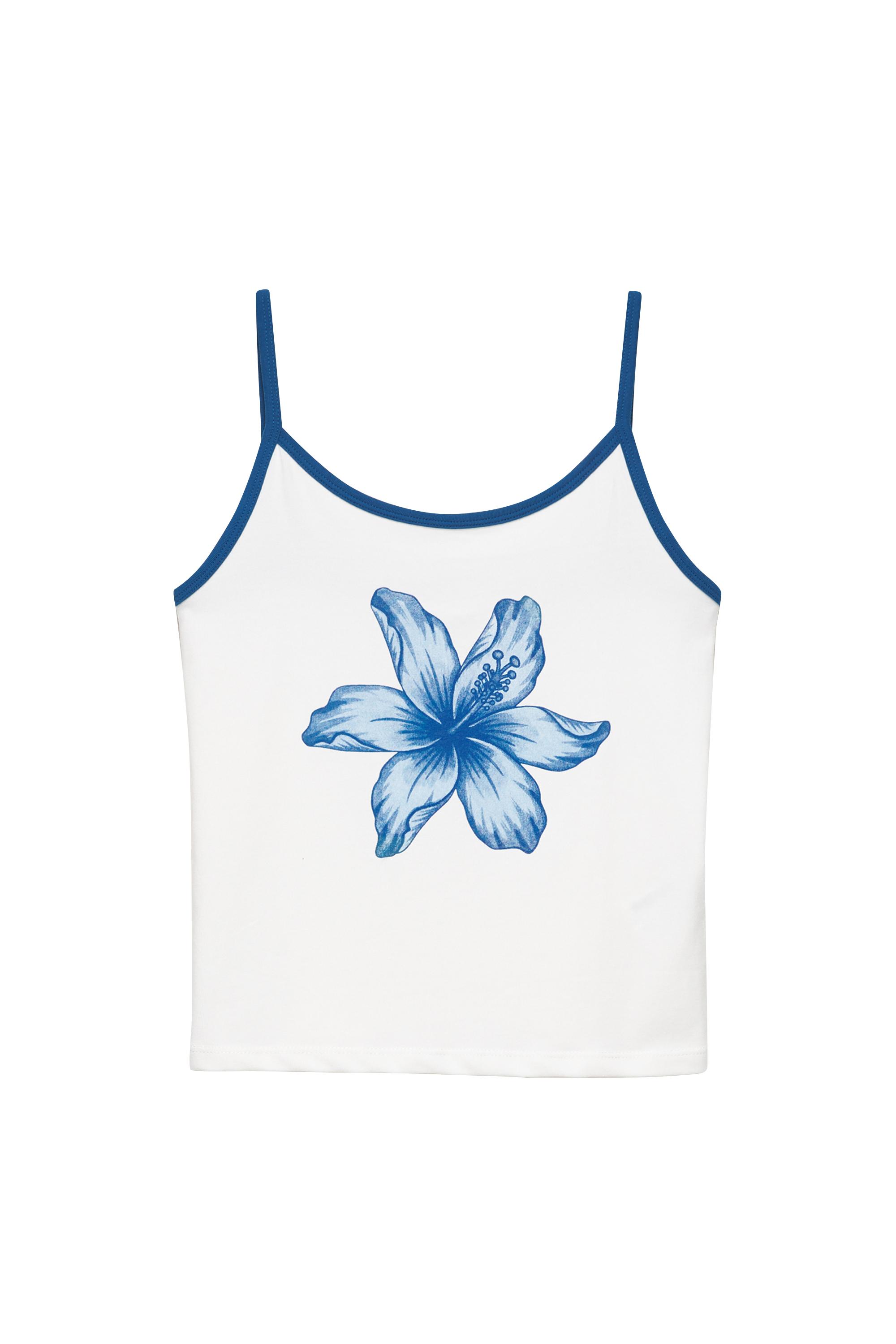 Hibiscus çiçekli askılı top - Görsel 3