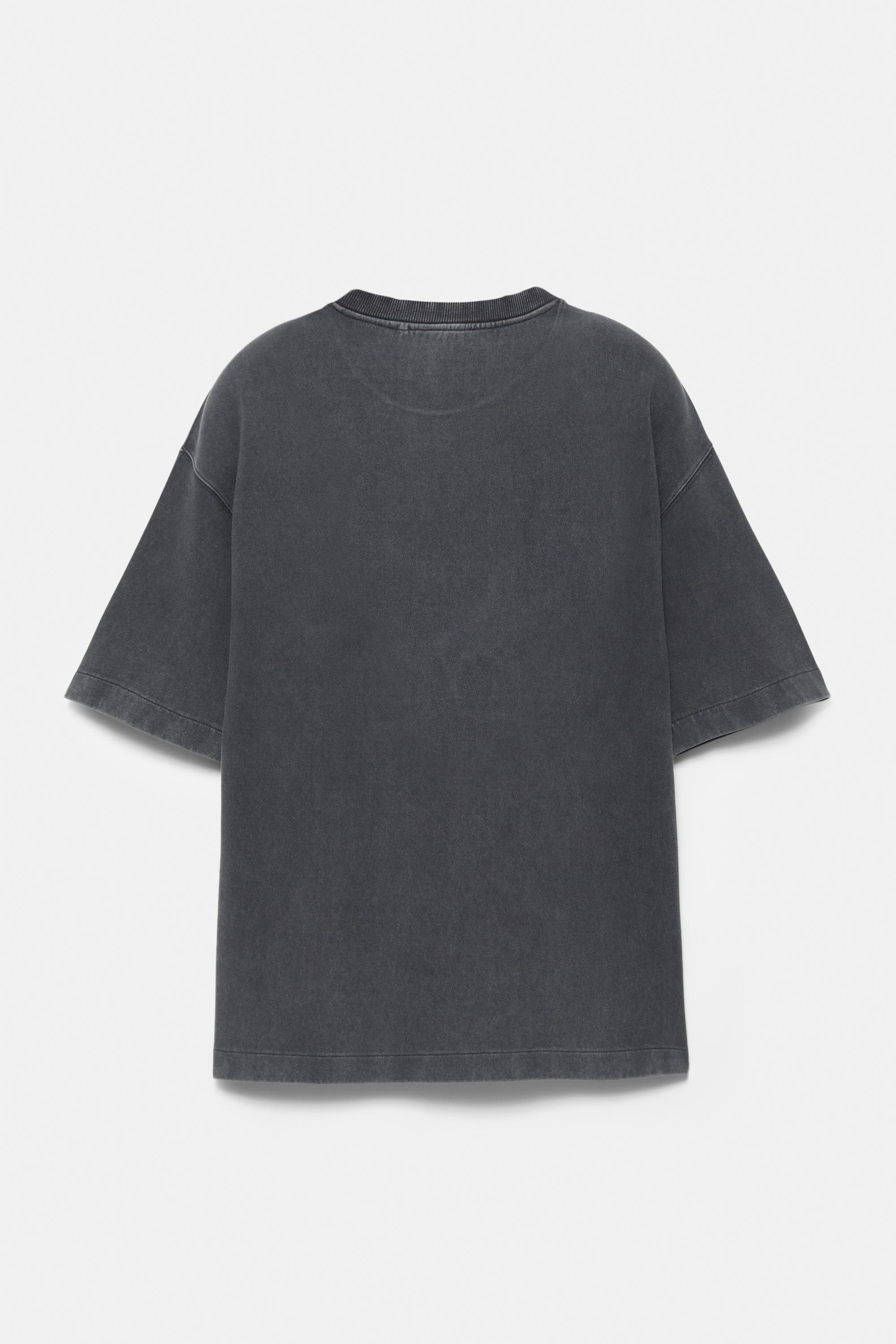 Soluk efektli STWD t-shirt - Görsel 17