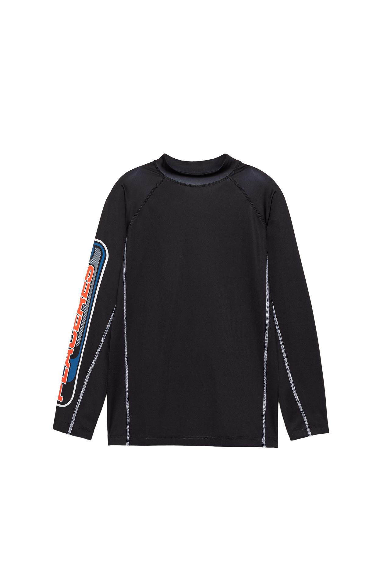 Pleasures x STWD high neck T-shirt — Black