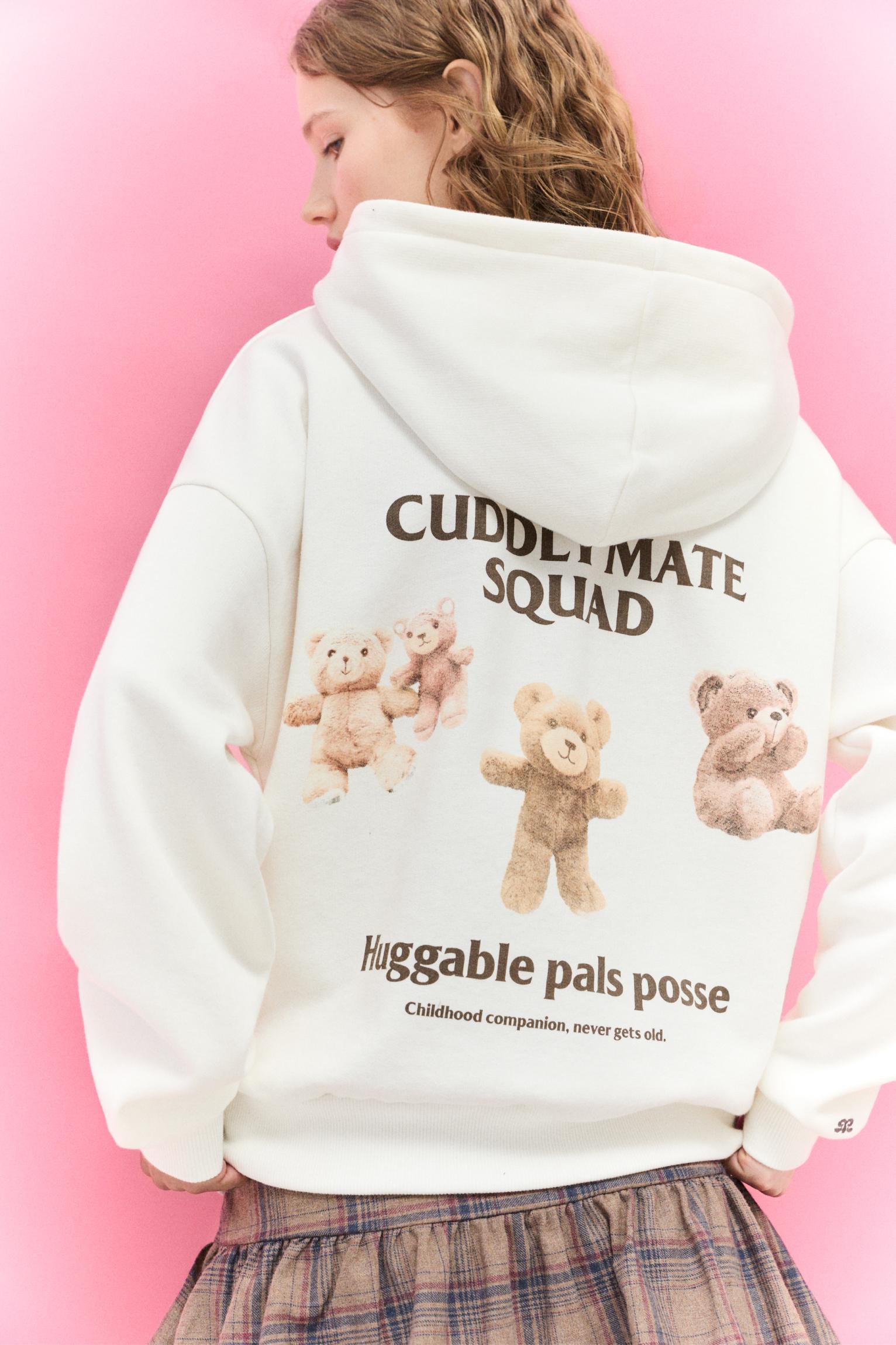 Bear hoodie PULL BEAR