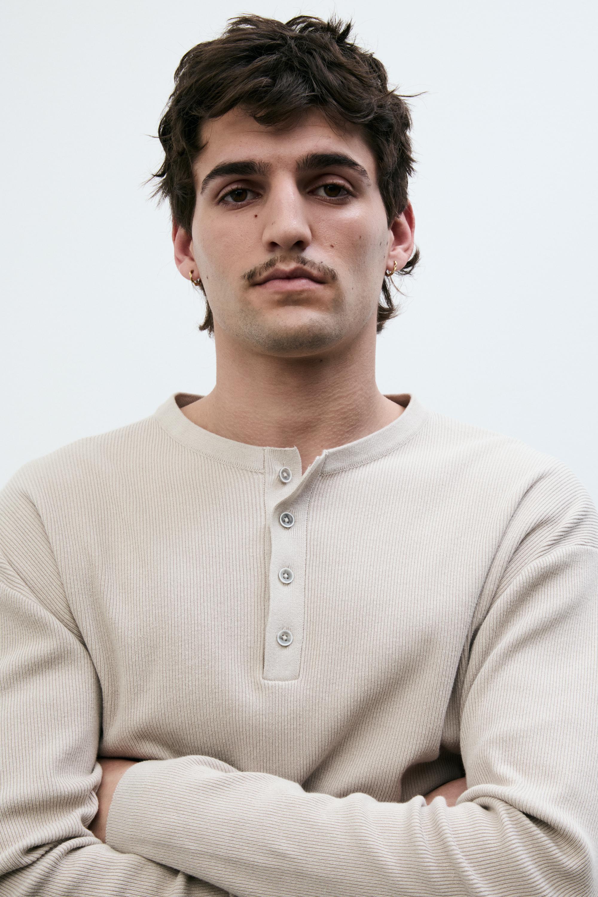 Henley yaka t-shirt - Görsel 18