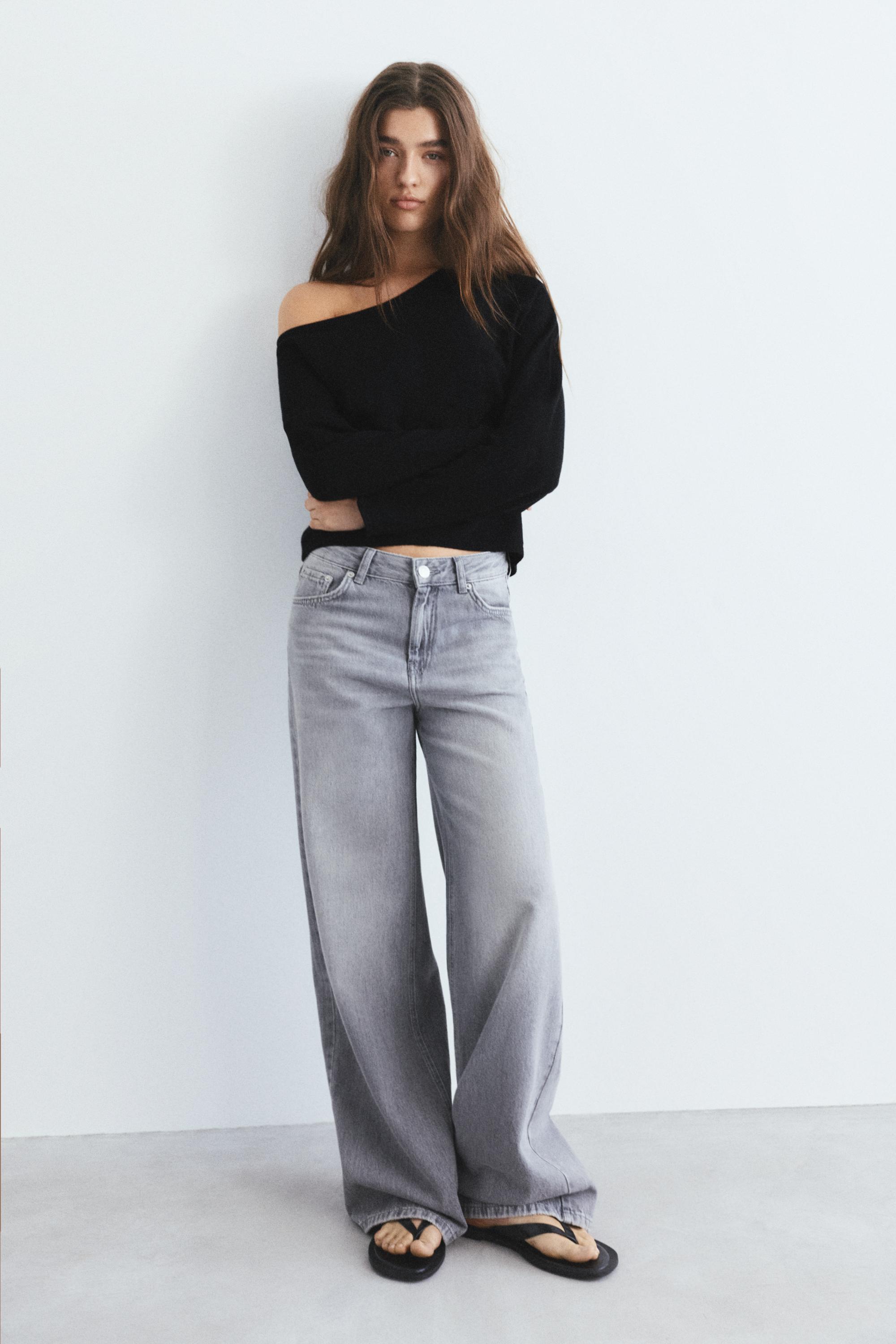 Asymmetric jumper — Black