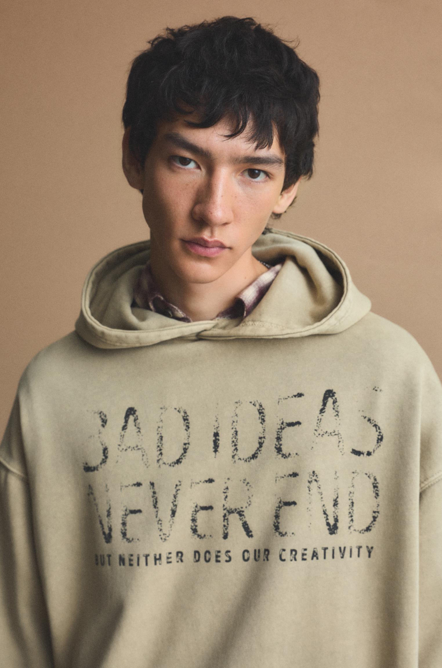 Bad Ideas kapüşonlu sweatshirt_11