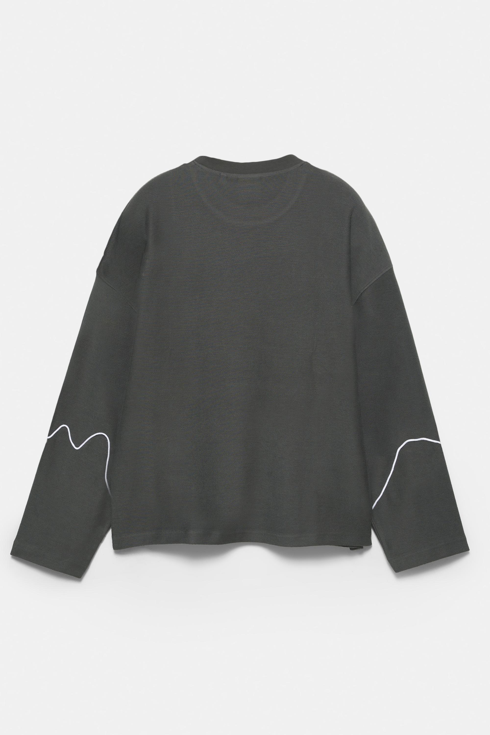 STWD Bağcıklı Sweatshirt - Görsel 3