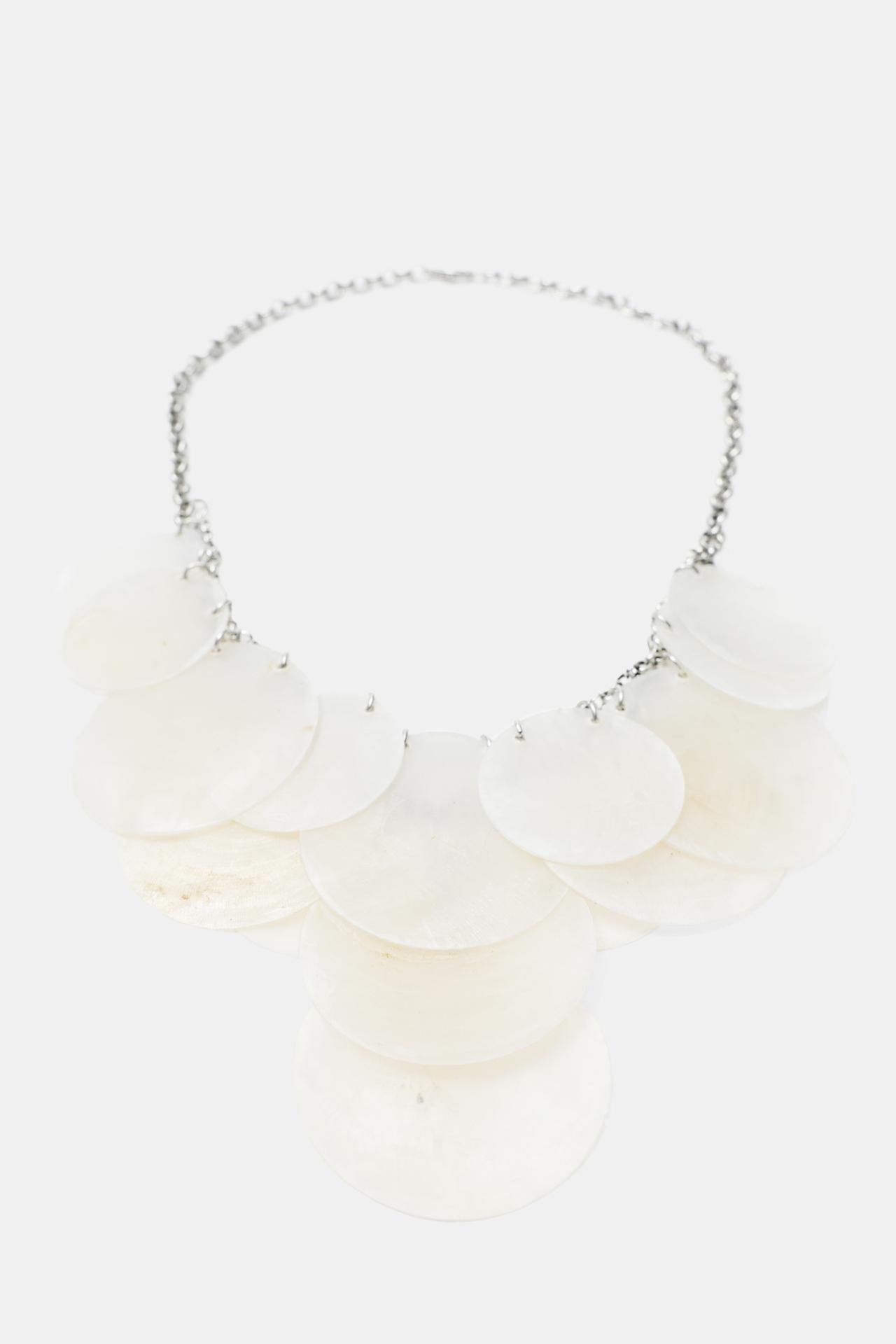 Mother-of-pearl-effect necklace — Ice